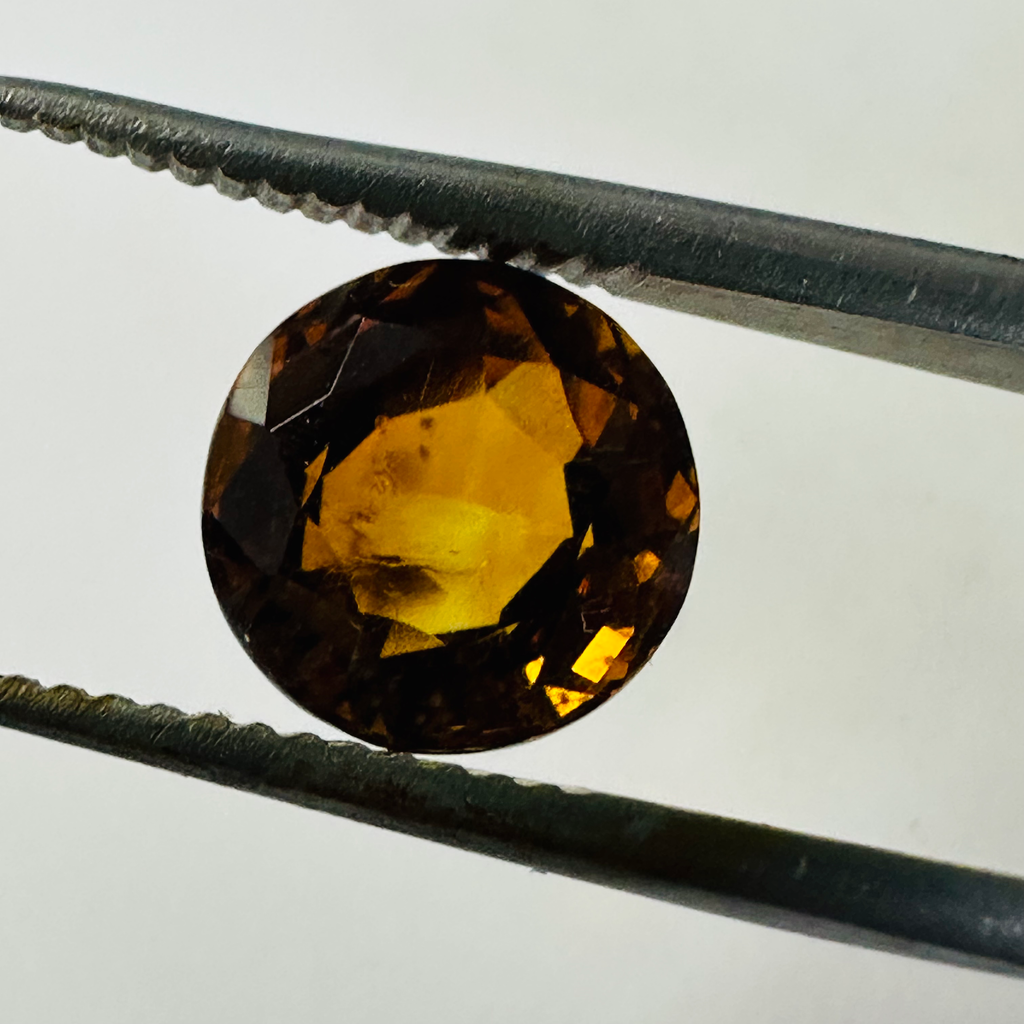 CITRINE ROUND  8.6MM. 2.40CTS image 6