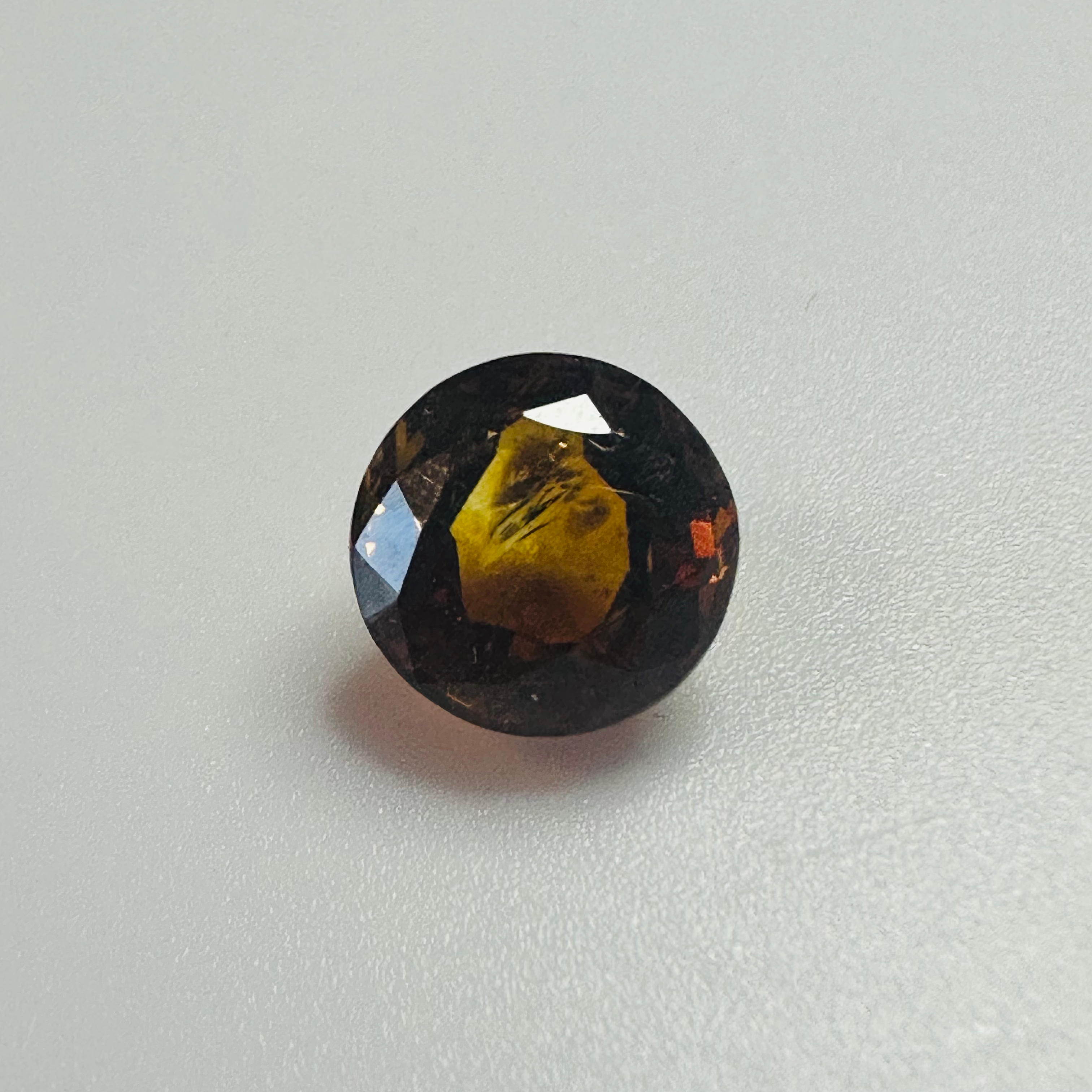 CITRINE ROUND  8.6MM. 2.40CTS image 1