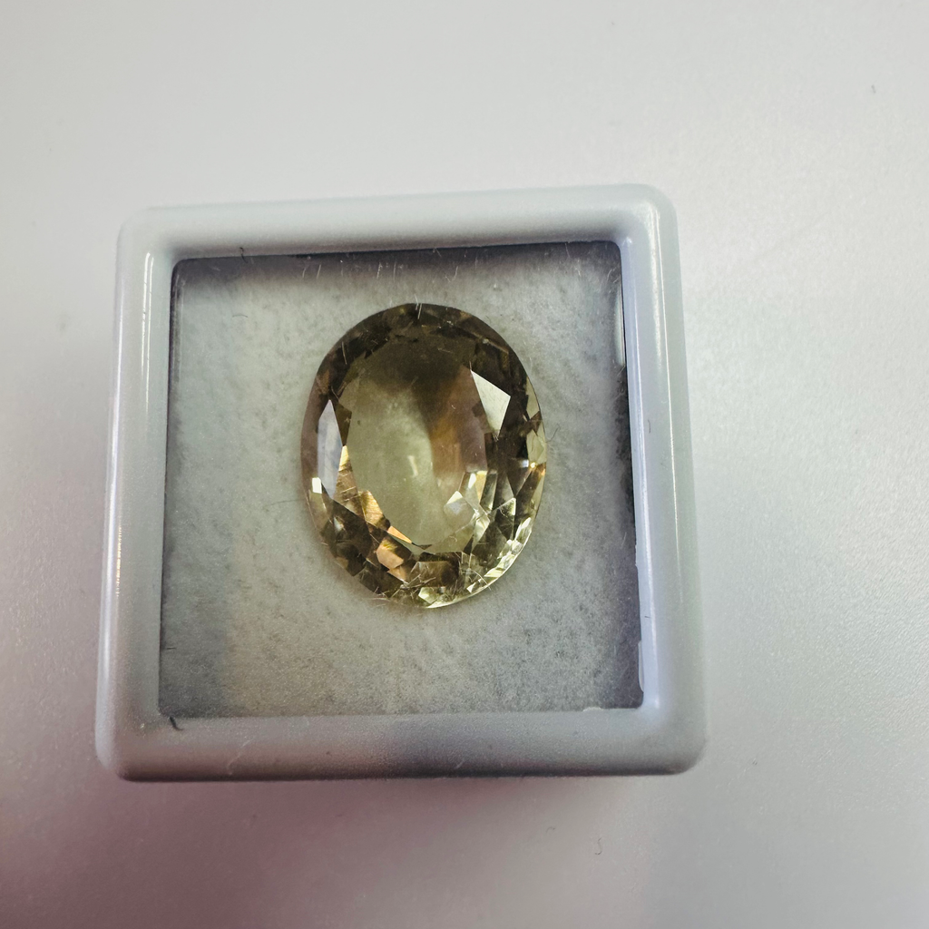 CITRINE OVAL 16MMX12.7MM. 8.62CTS image 3