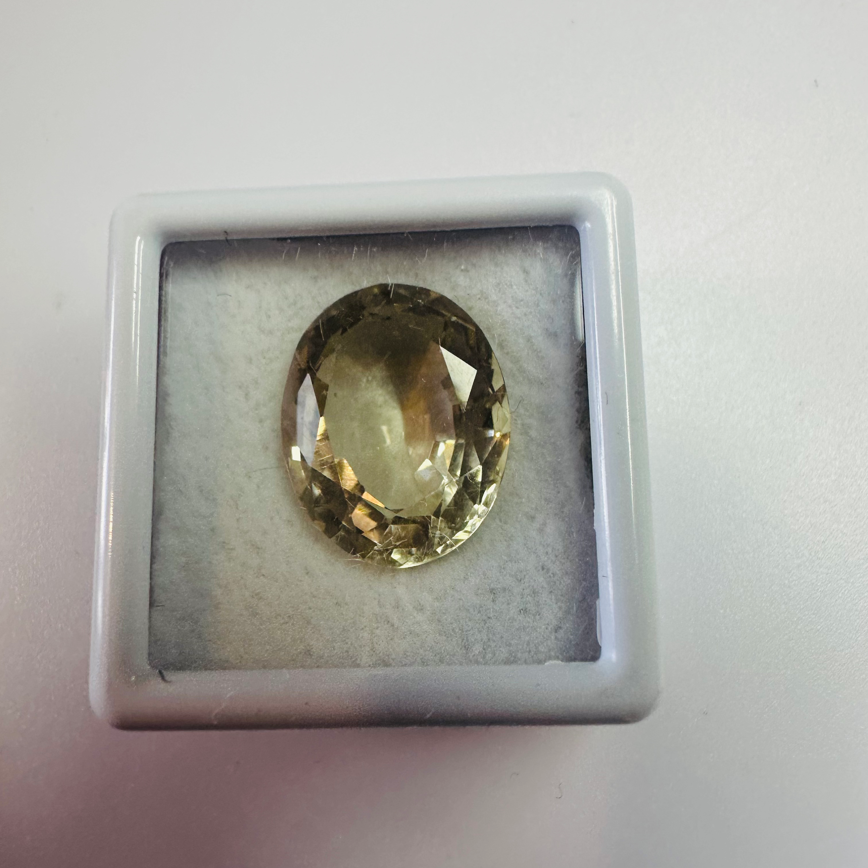 CITRINE OVAL 16MMX12.7MM. 8.62CTS image 3