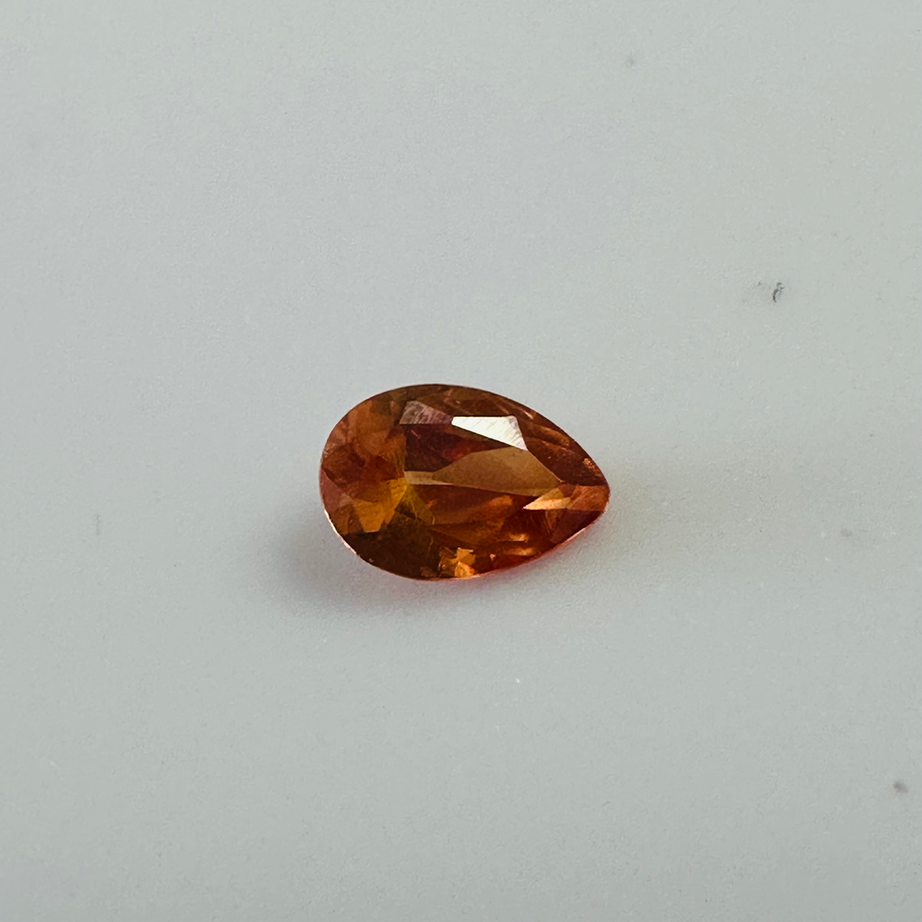 PADPARDSCHA  SAPPHIRE OVAL 5.6MM X  4MM 0.58CT image 2