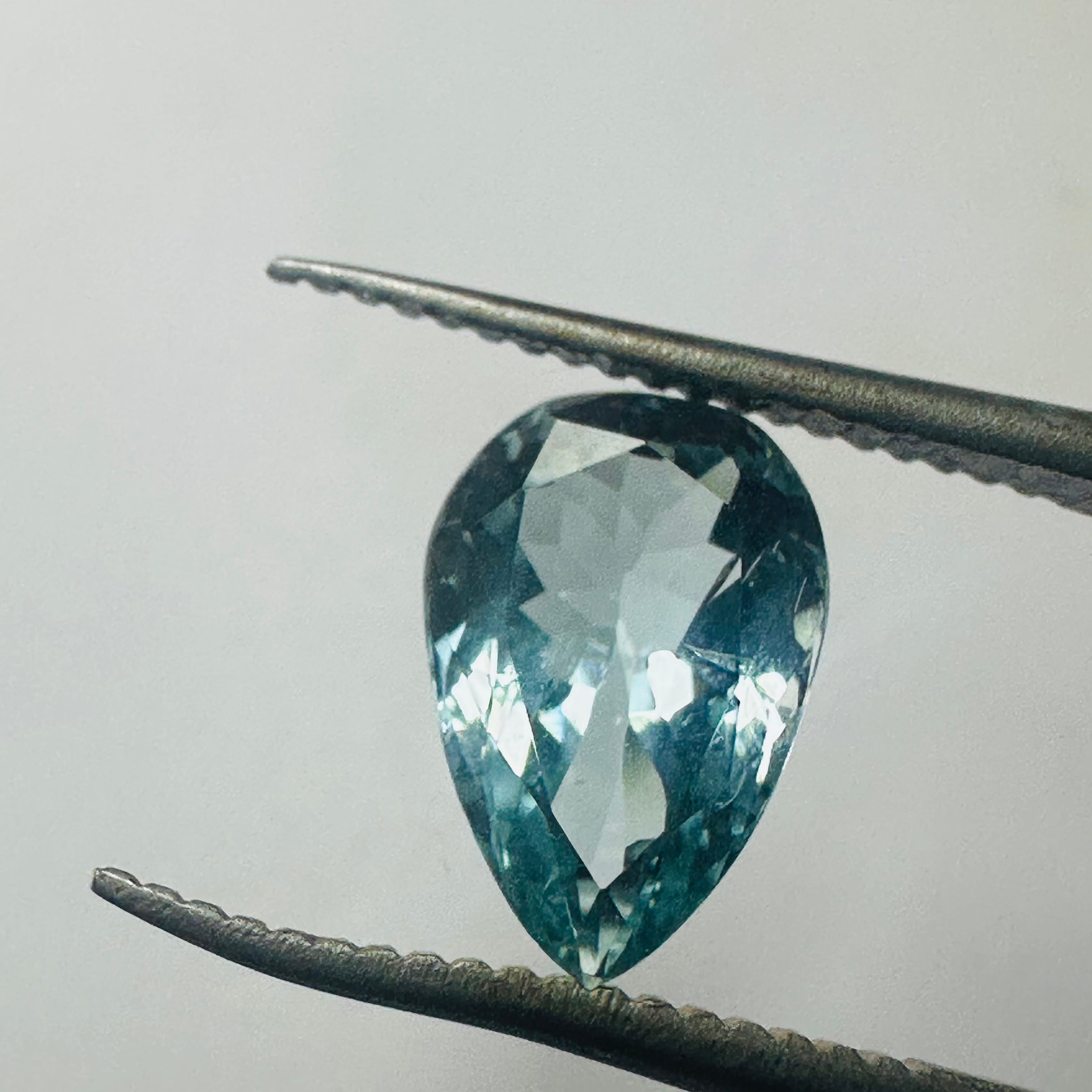 AQUAMARINE DROP 10.7MMX7.2MM 1.98CTS image 1