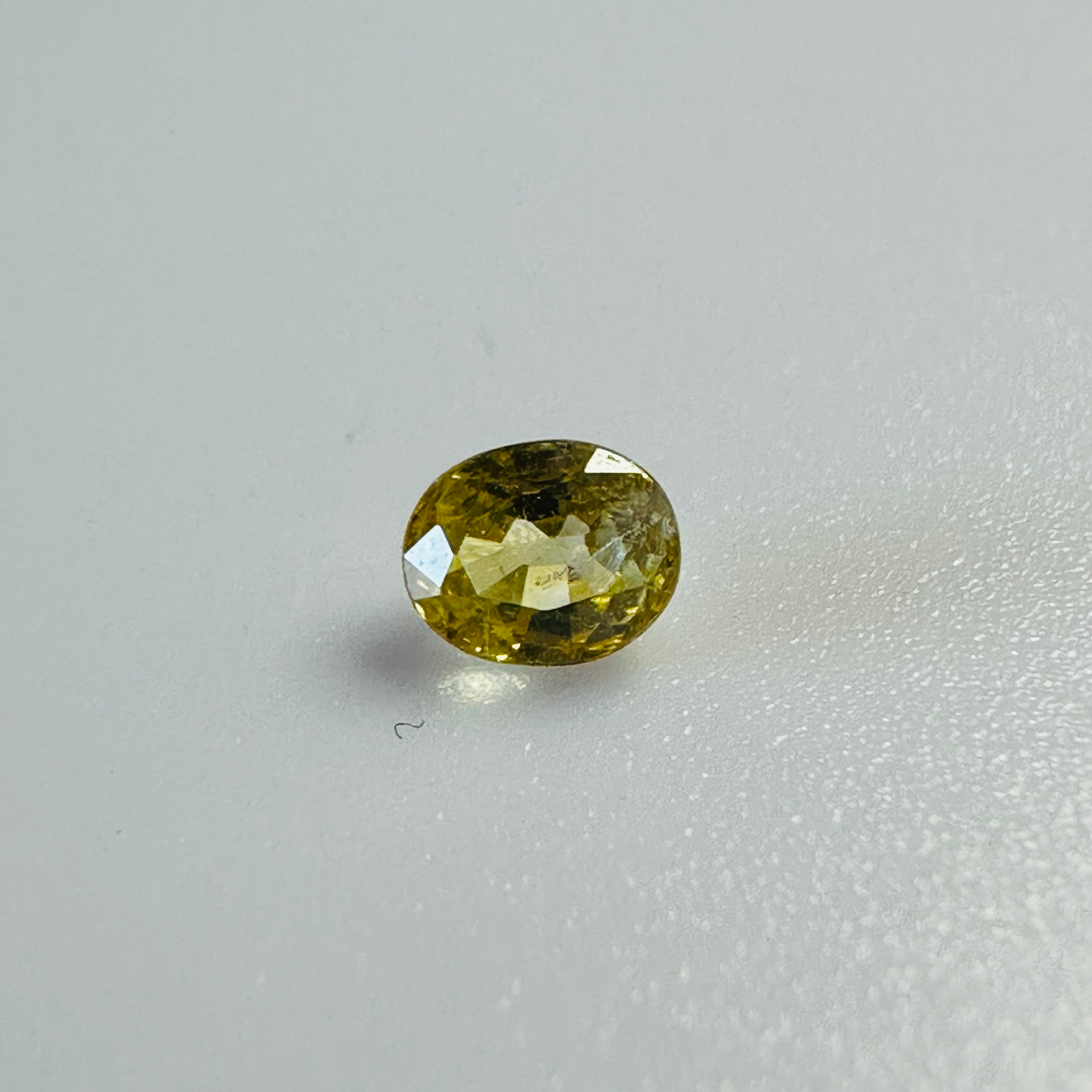 YELLOW  SAPPHIRE OVAL 4.1MM X 3.4 MM 0.31CTS image 0