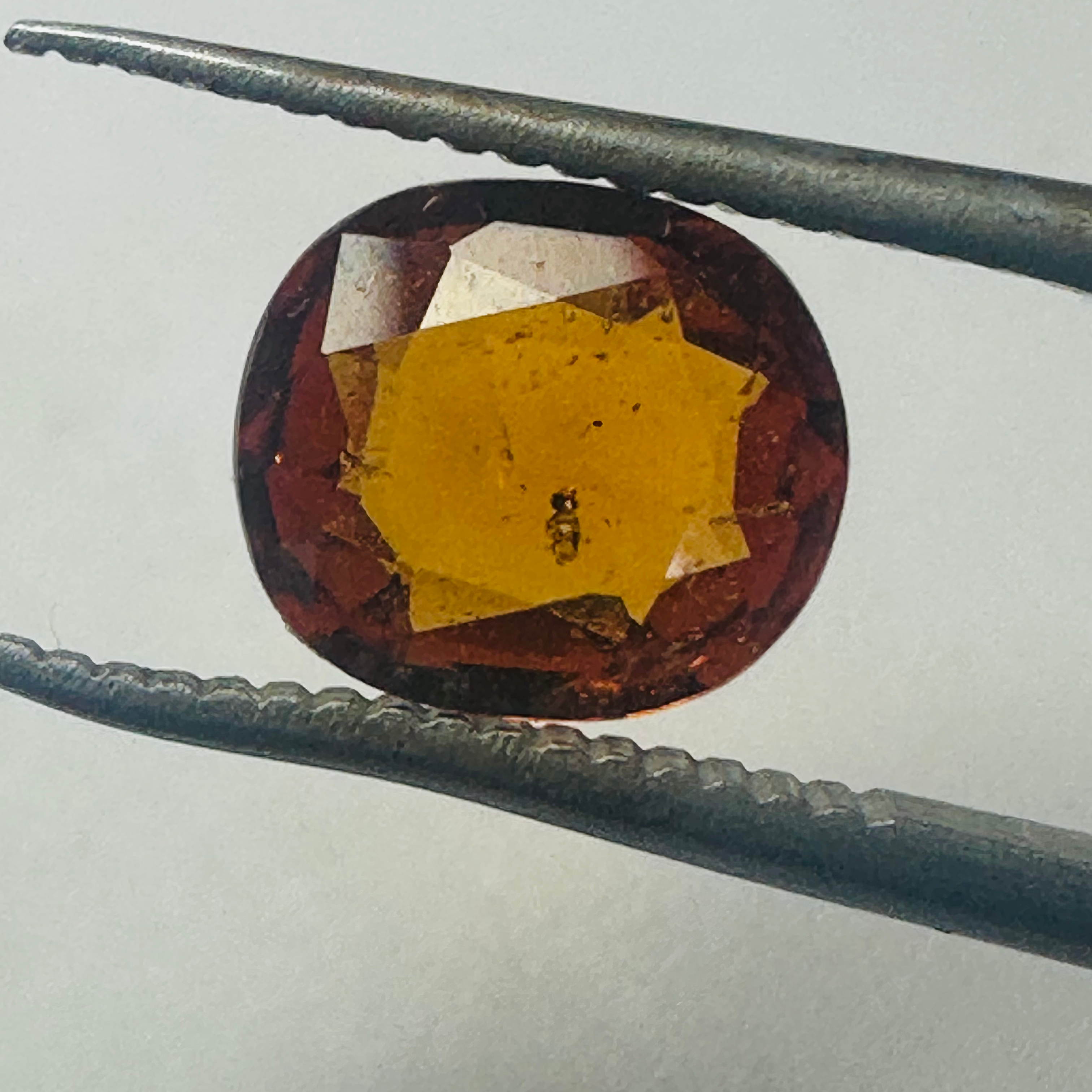 GARNET HESSONITE 8.6MM X 7.8MM 1.87CTS image 1