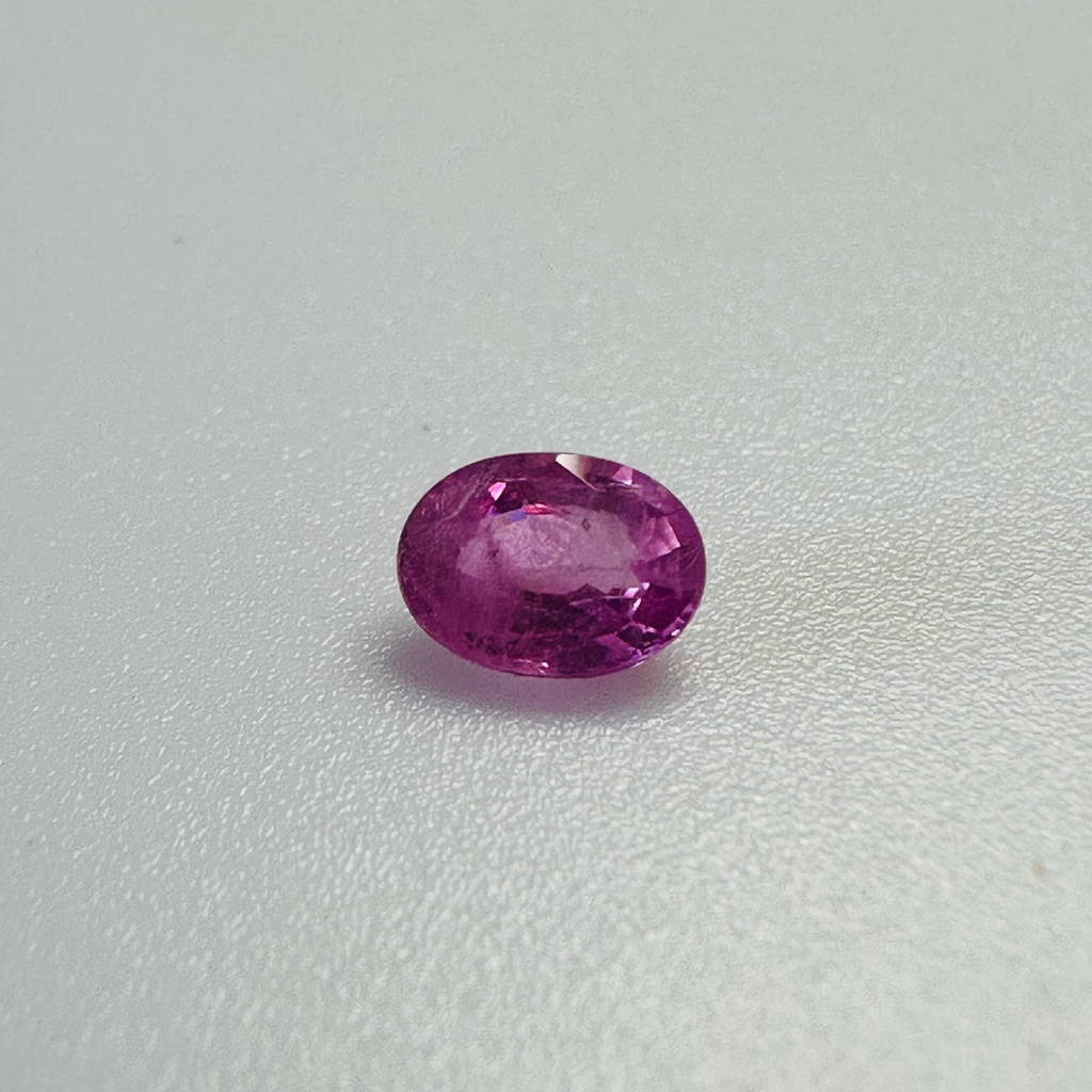 PINK SAPPHIRE OVAL 4.8MM X 3.6 MM 0.33CTS image 0