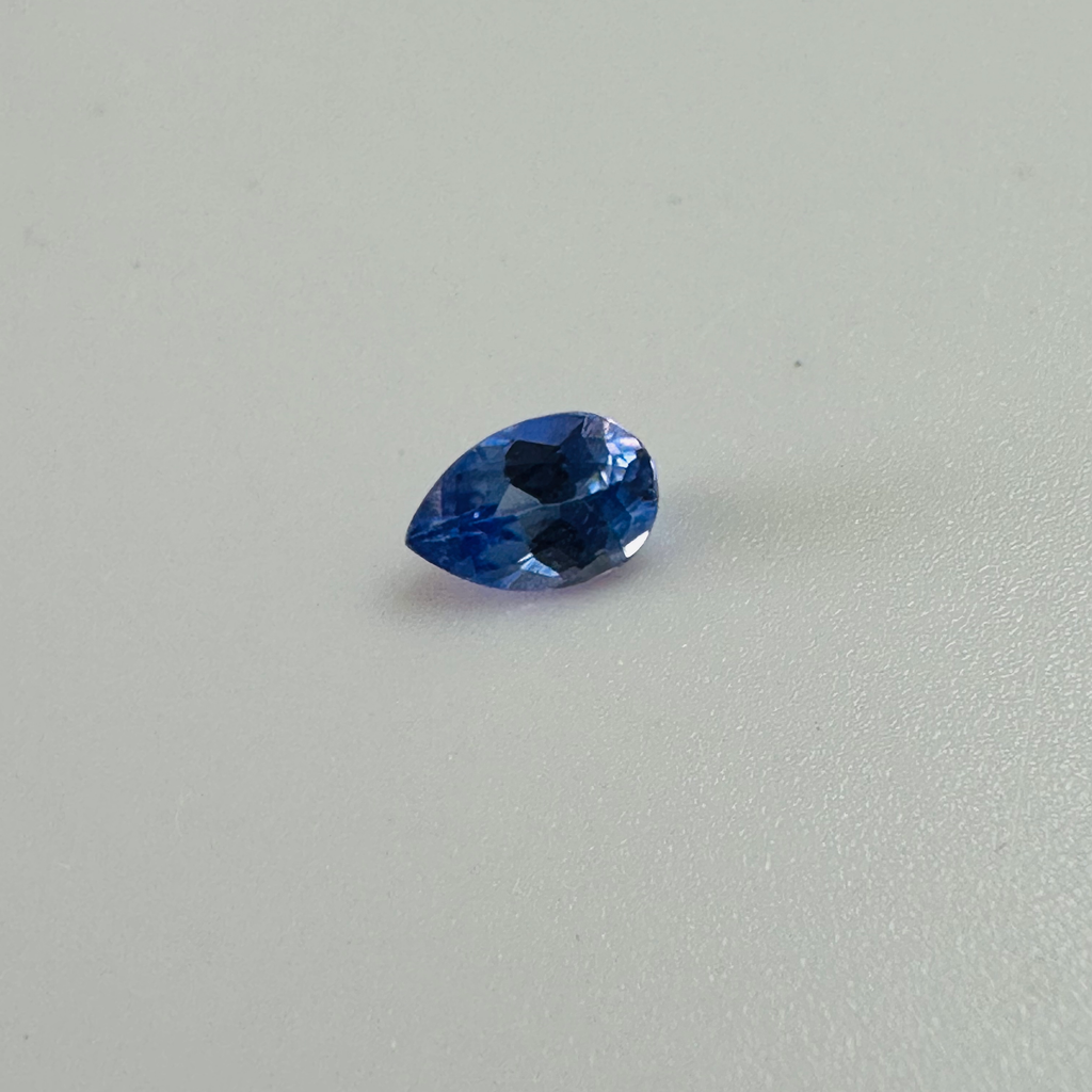 TANZANITE DROP 5.9MMX3.9MM  0.38CTS image 0