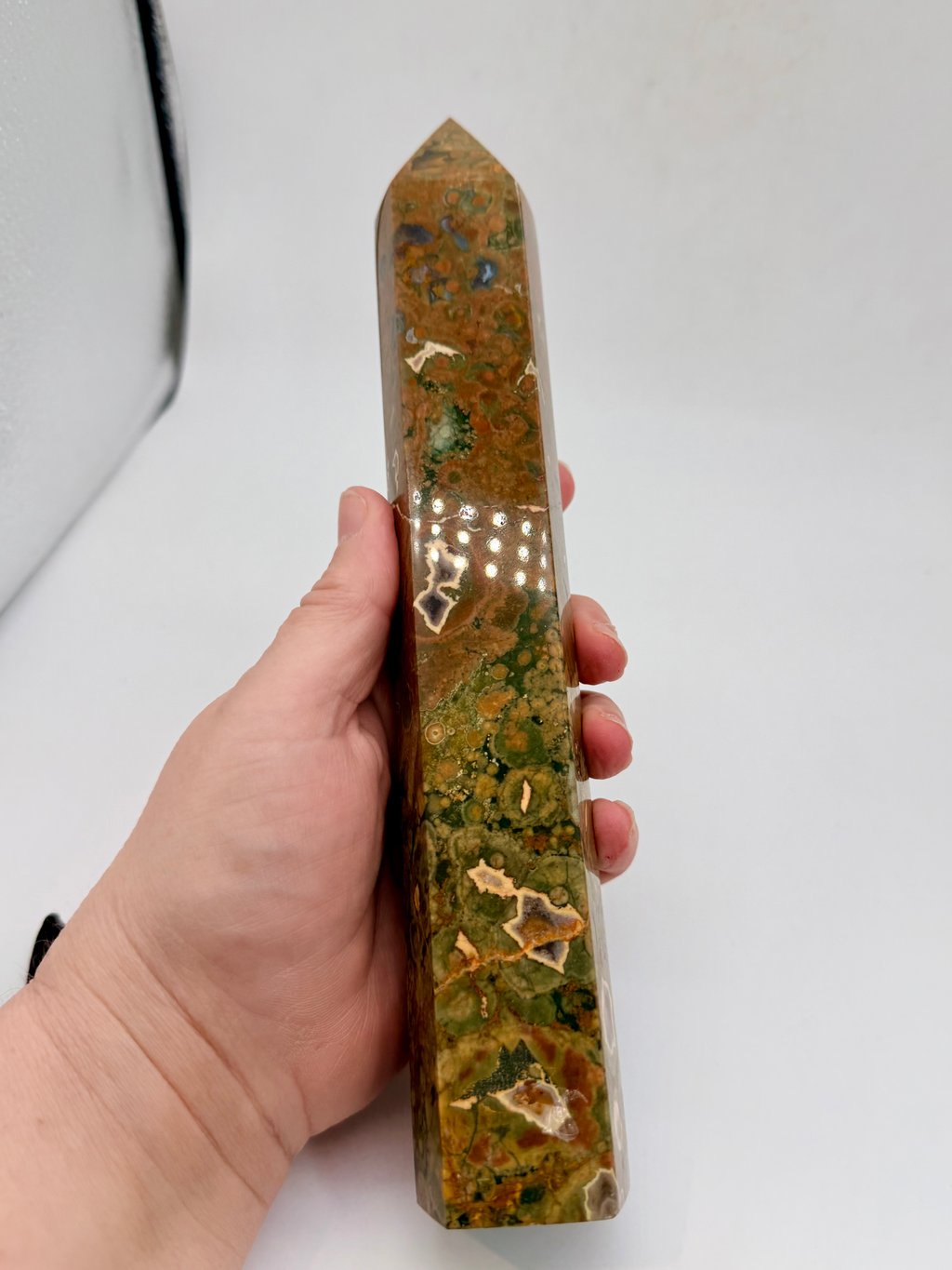 Rainforest Jasper Tower 24.5 cm high image 7