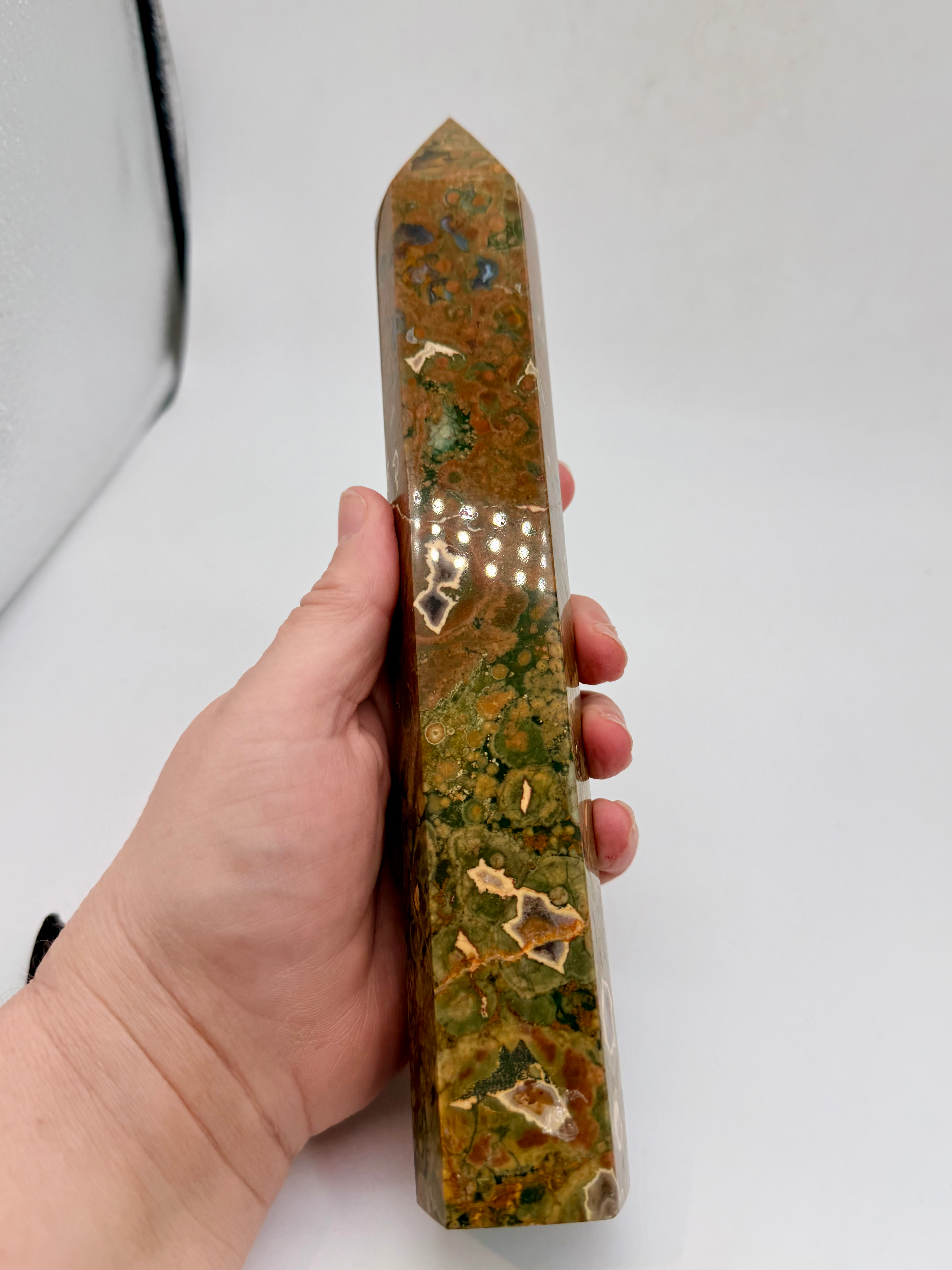 Rainforest Jasper Tower 24.5 cm high image 7