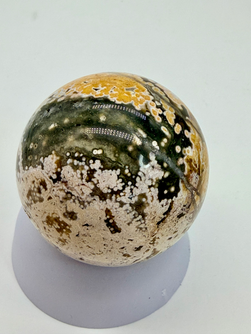 Ocean Jasper Sphere 5cm Natural Stone image 1