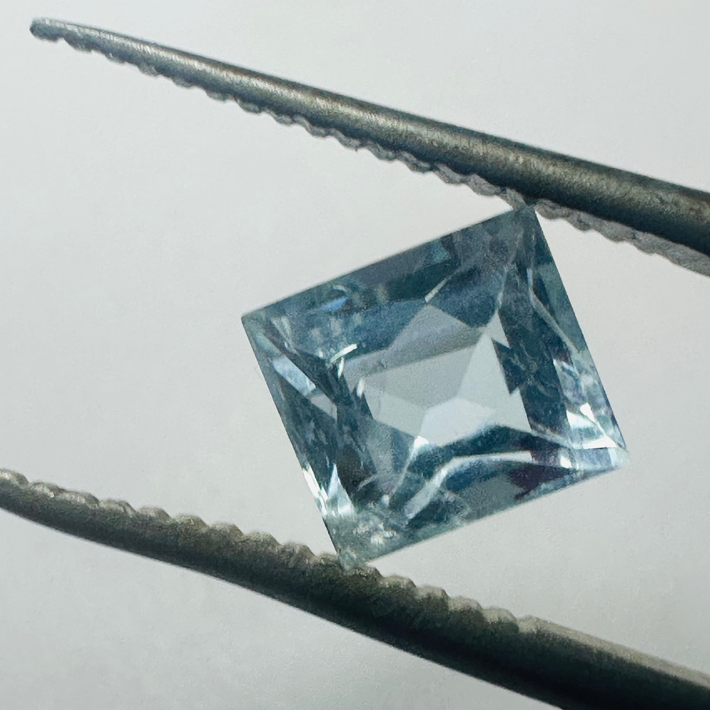 AQUAMARINE FRENCH CUT  7MX6.2MM 1.44CTS image 5