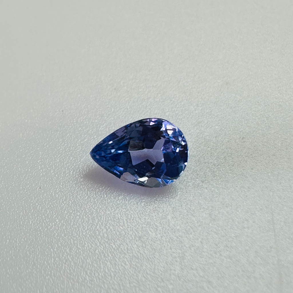 TANZANITE DROP 6.7MMX5MM  0.69CTS image 0