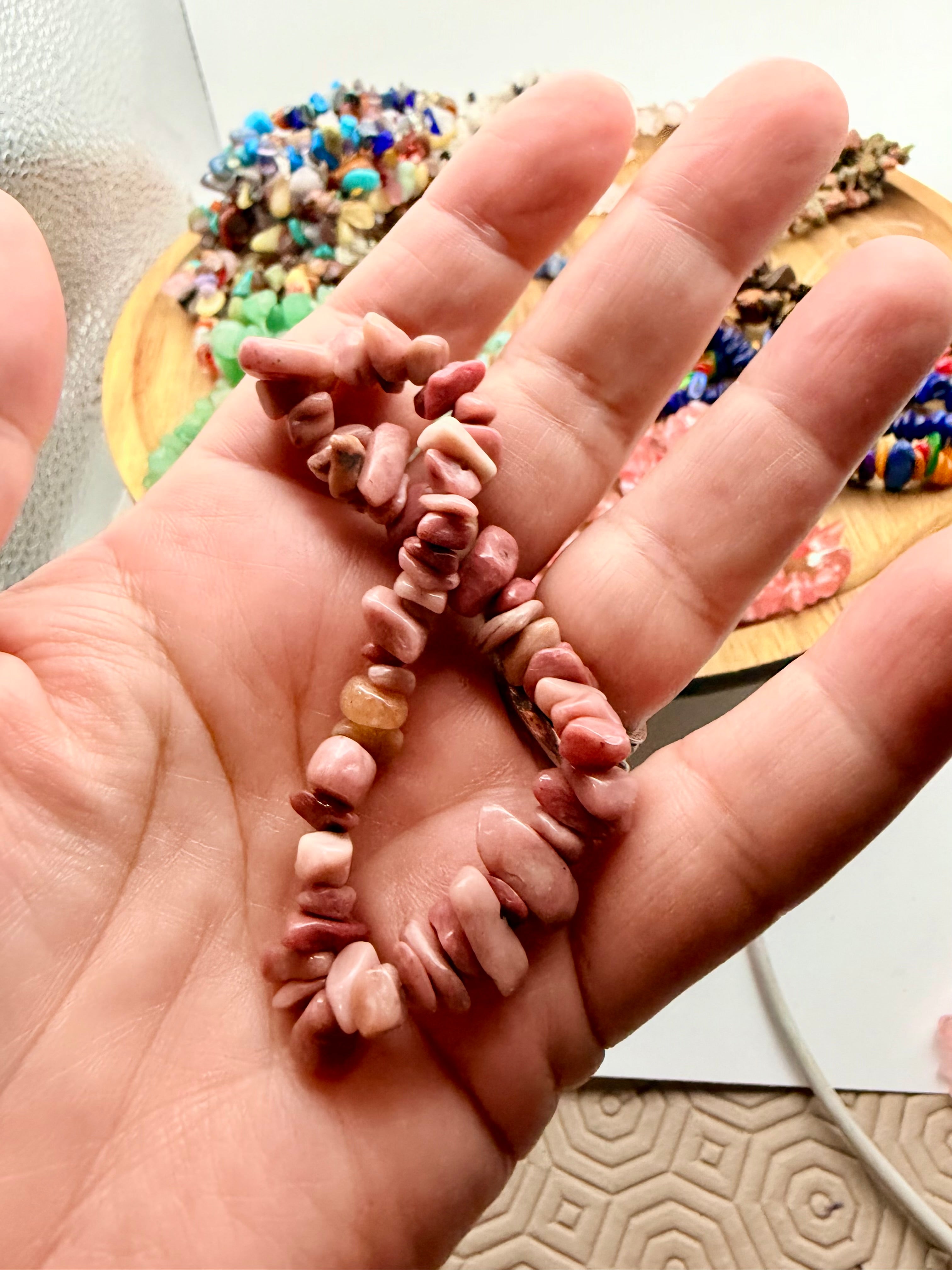 Gemstone stretchy bracelets (hand selected)| image 2