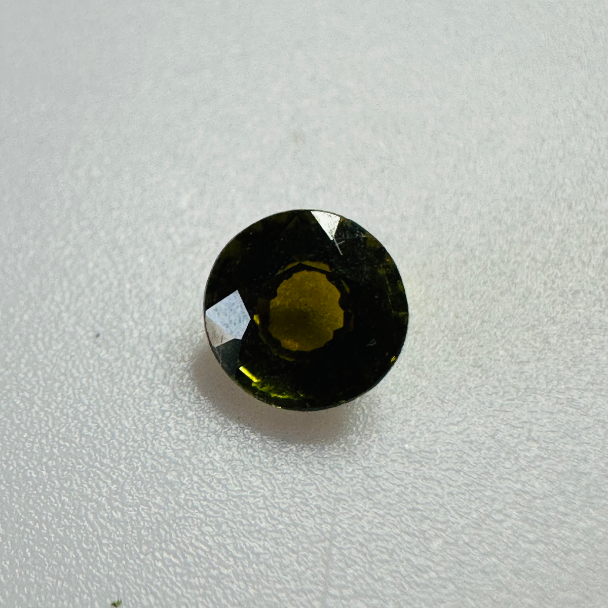TOURMALINE GREEN ROUND 5.1MM   0.52CTS image 0