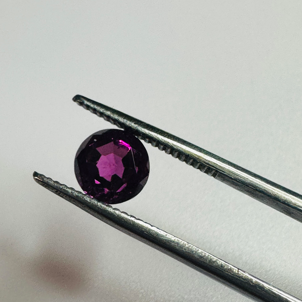 TOURMALINE PURPLE ROUND 6MM  1.44CTS image 1