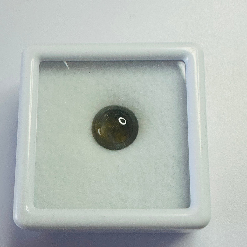 CHRYSOBERYL CATS EYE 7.5MM ROUND  1.79CTS image 4