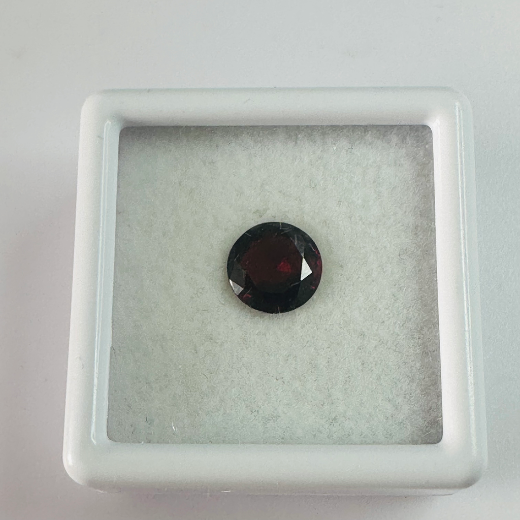 GARNET ROUND 6.5MM  1.12CTS image 4