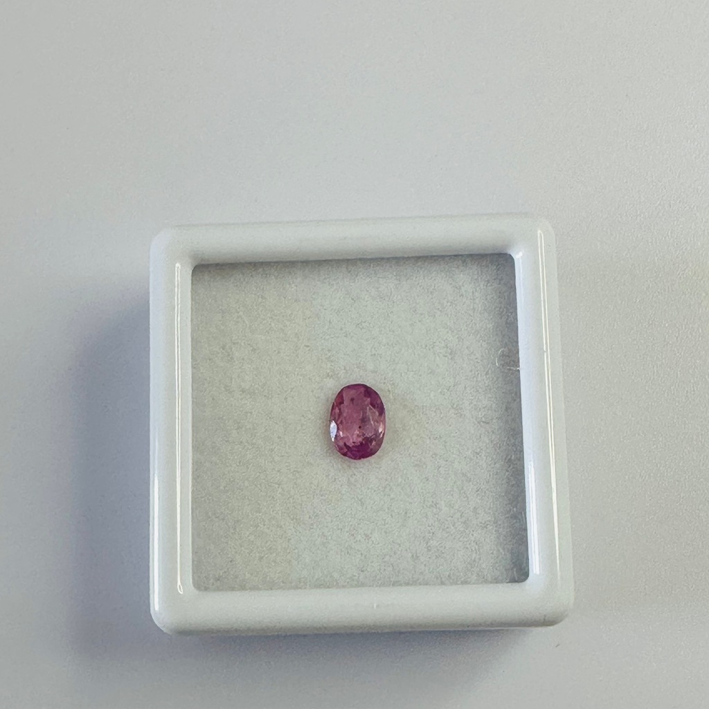 PINK SAPPHIRE OVAL 4.4MM X  3.6MM 0.41CT image 2