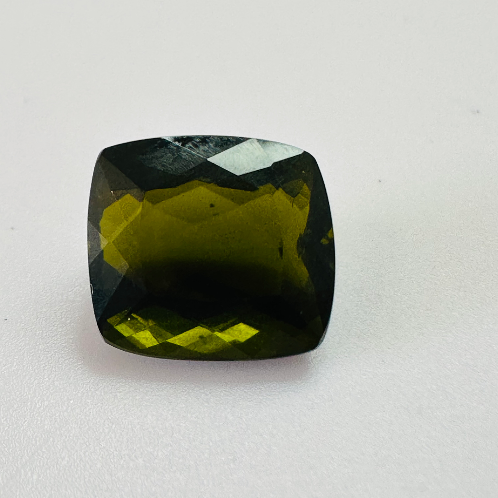 TOURMALINE GREEN  13.5MMX12MM   8.54CTS image 0
