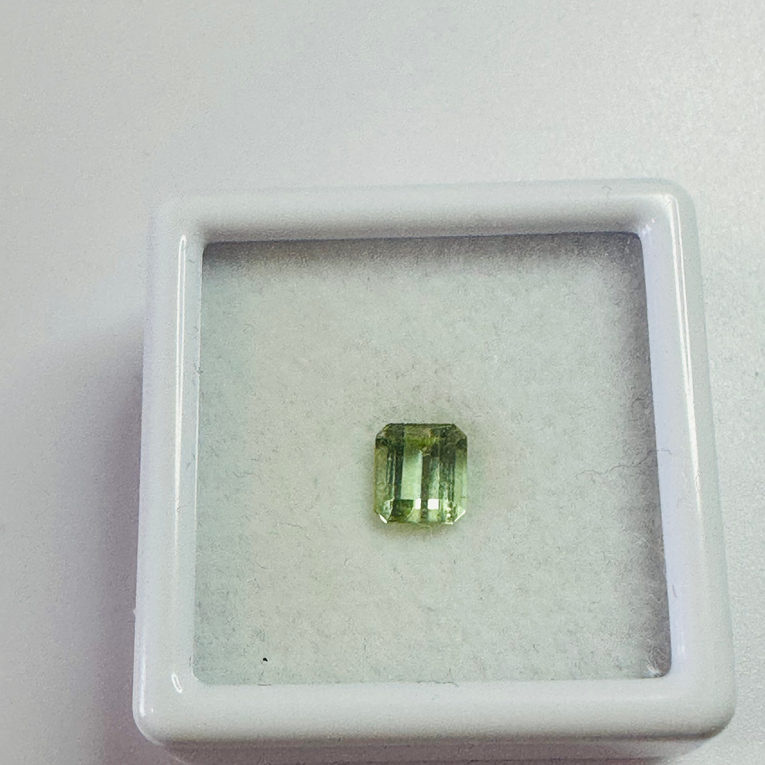 TOURMALINE GREEN  5.2MMX4.8MM   0.72CTS image 1