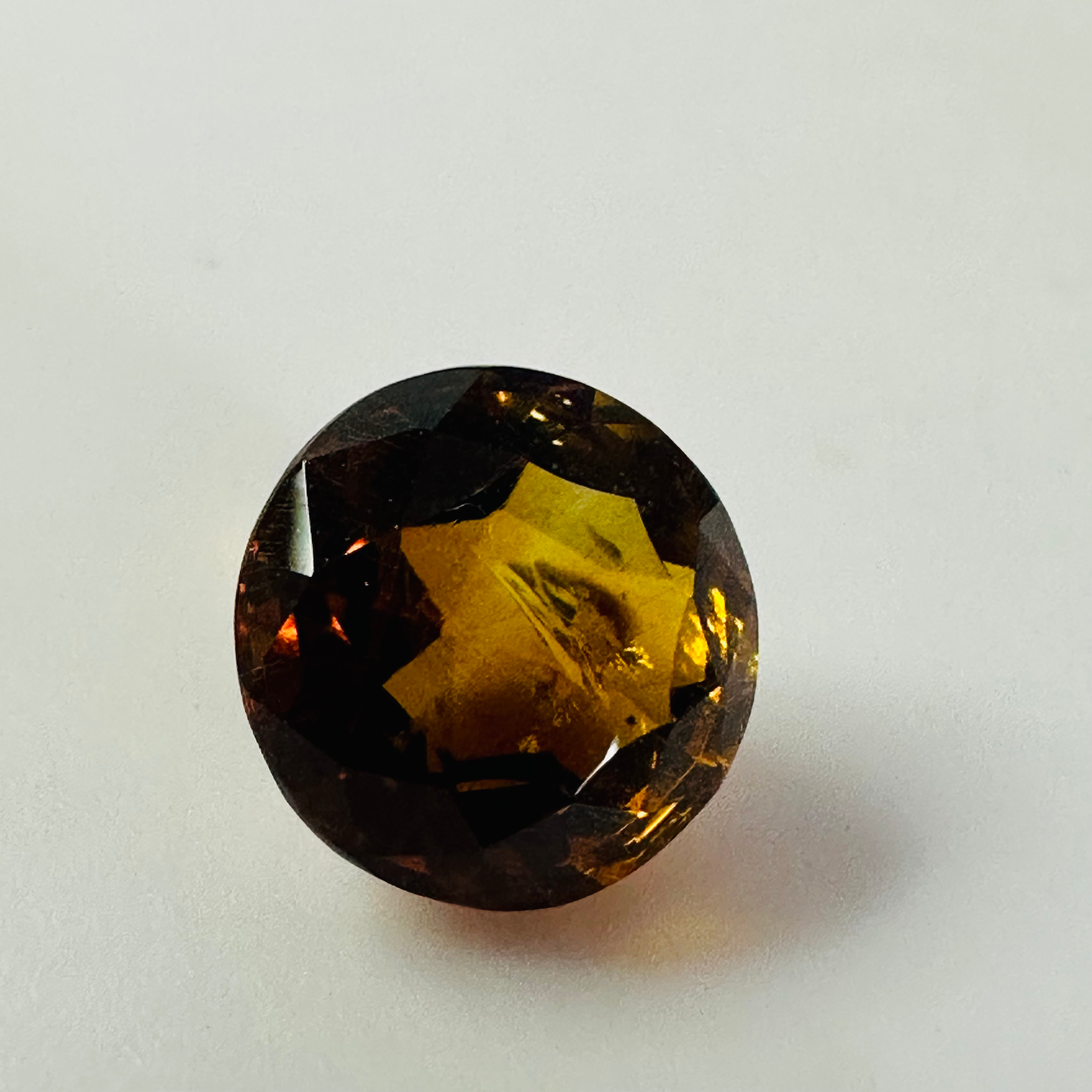 CITRINE ROUND  8.6MM. 2.40CTS image 4