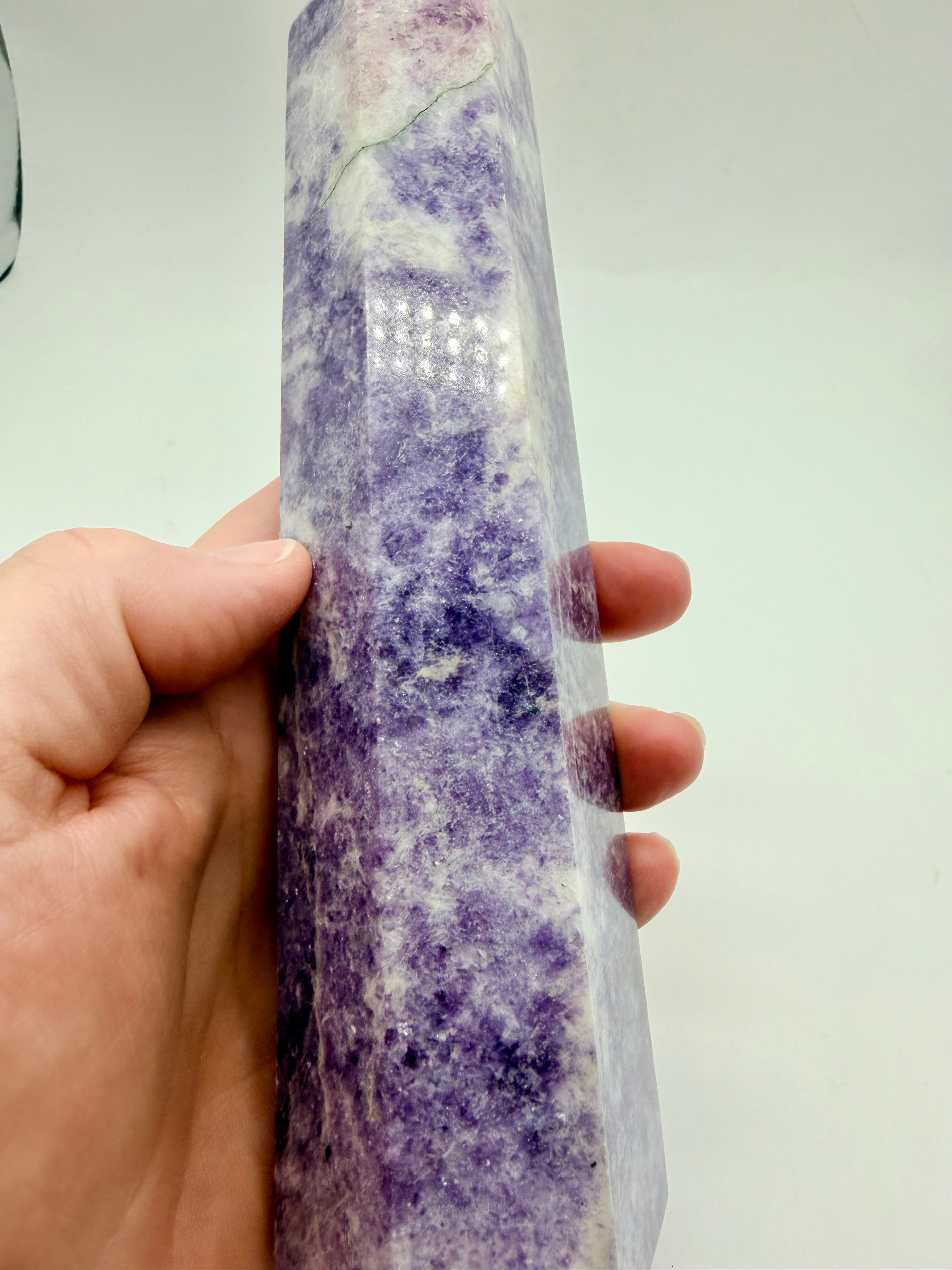 Lepidolite tower Large 21 cm 515g image 5