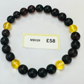 New Amber stretchy bracelet matt 2 colours image 0