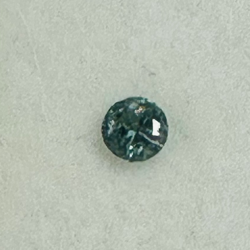 ZIRCON BLUE ROUND. 4.6MM  0.38CTS image 0