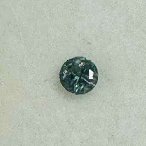 ZIRCON BLUE ROUND. 4.6MM  0.38CTS image 0