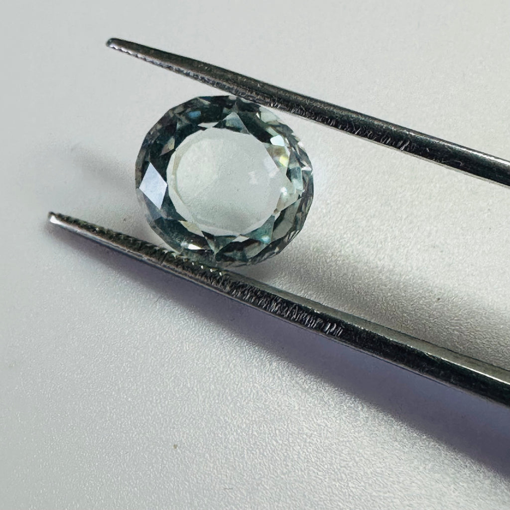 TOPAZ NATURAL BLUE  11MMX10.8MM  4.25CTS image 1