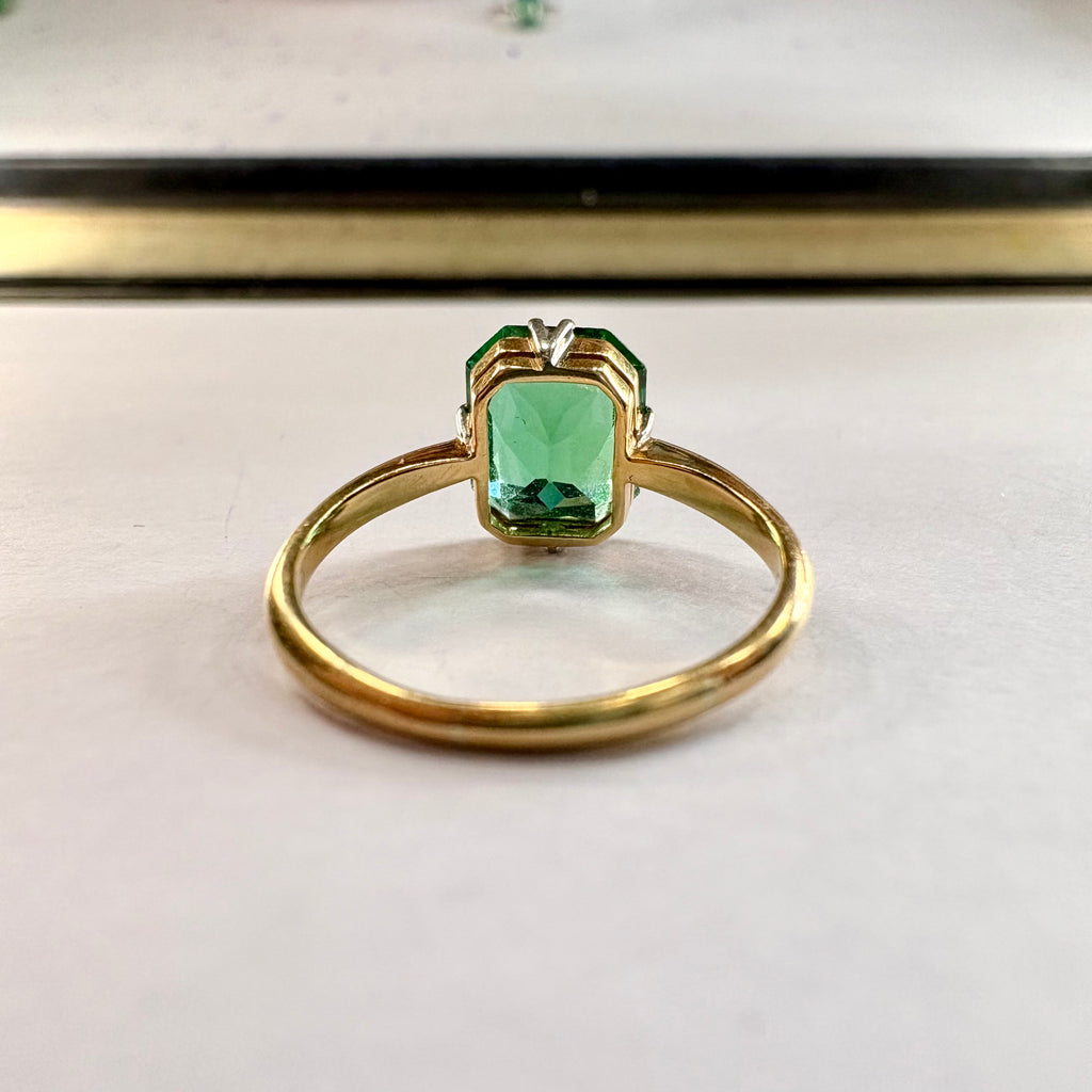 18ct yellow gold Tourmaline Ring L image 2