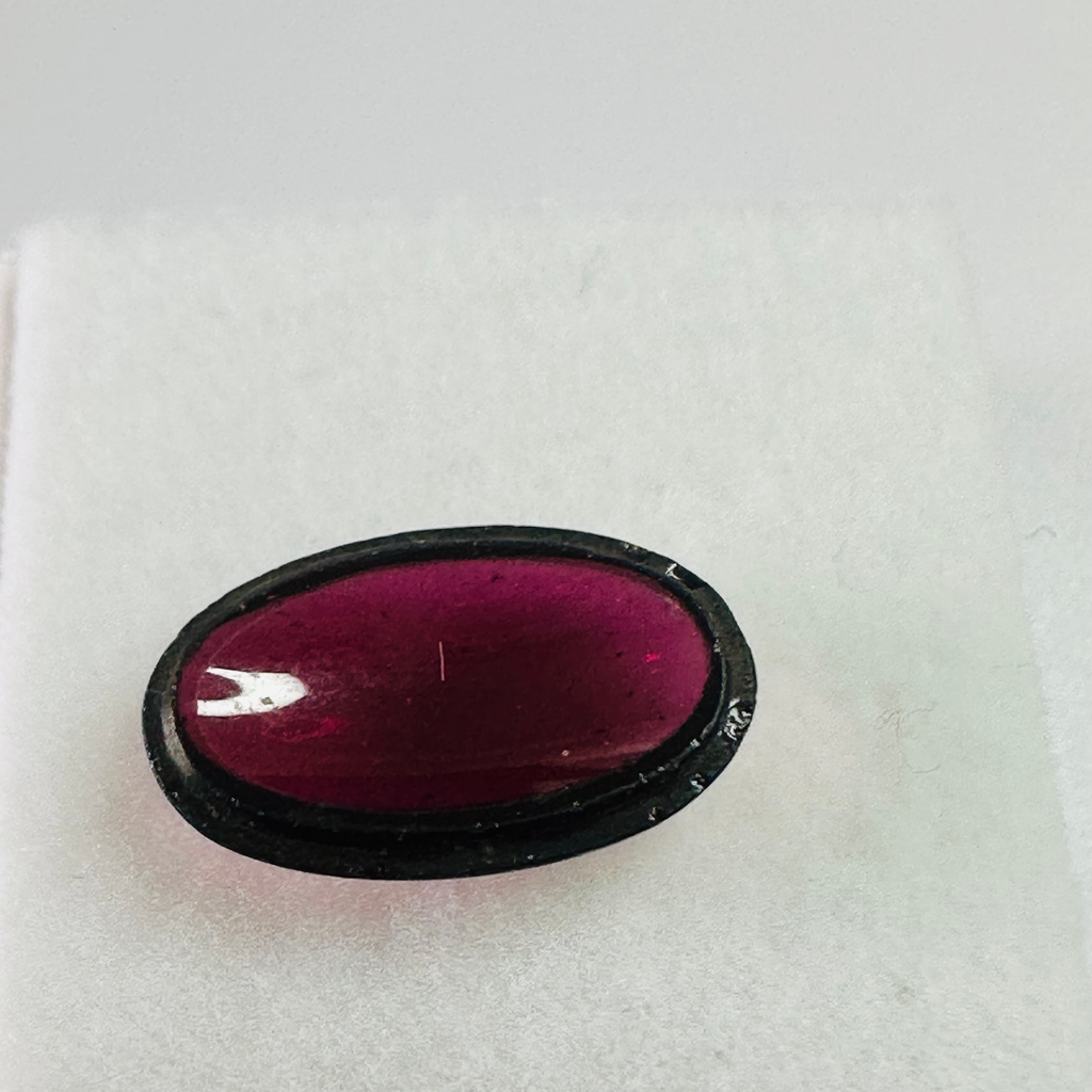 GARNET OVAL CAB 13.8MMX8.3MM  4.01CTS image 5