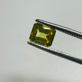 TOURMALINE YELLOW TRAP CUT 7MMX6.5MM  1.27CTS image 0