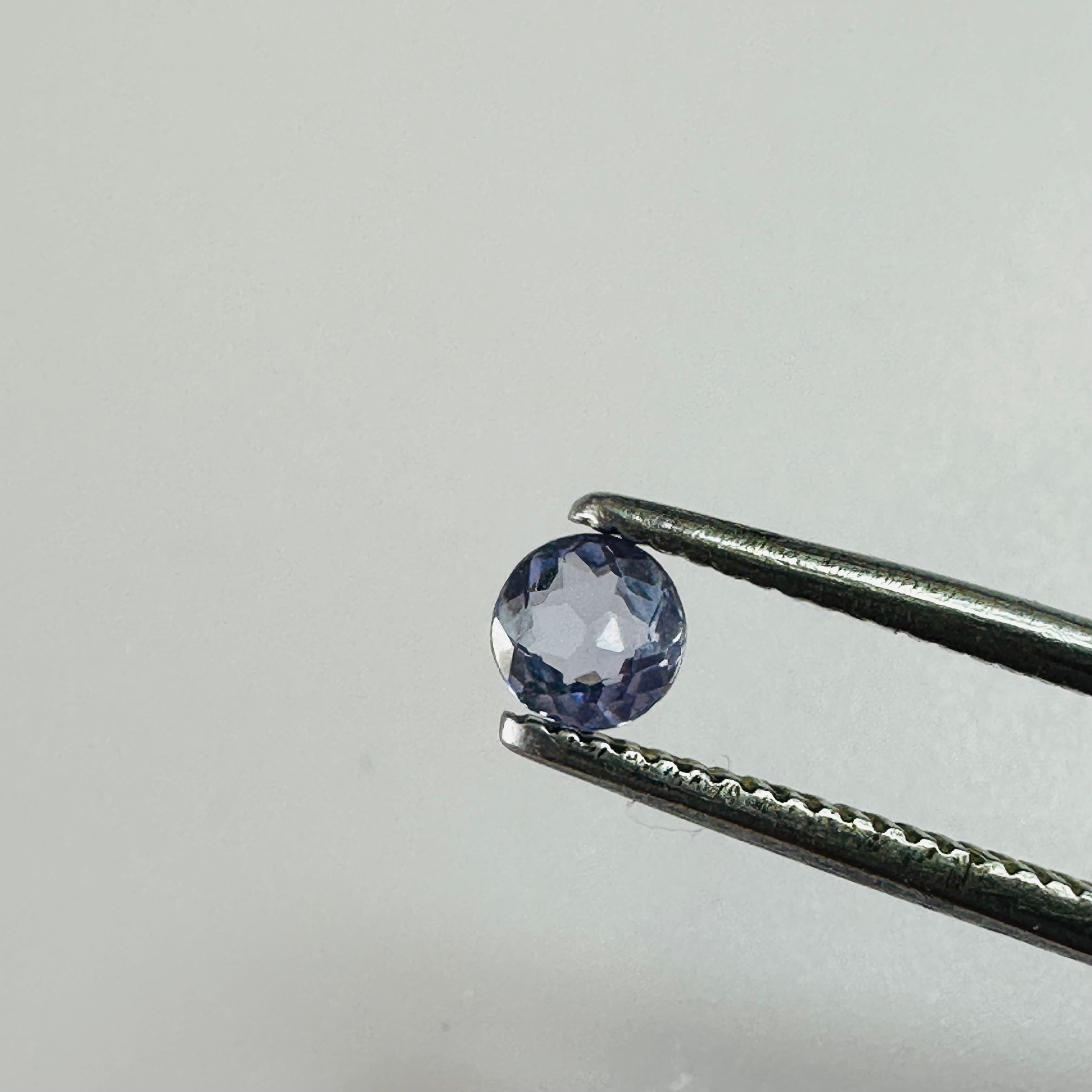 TANZANITE ROUND. 3.7MM  0.20CTS image 2