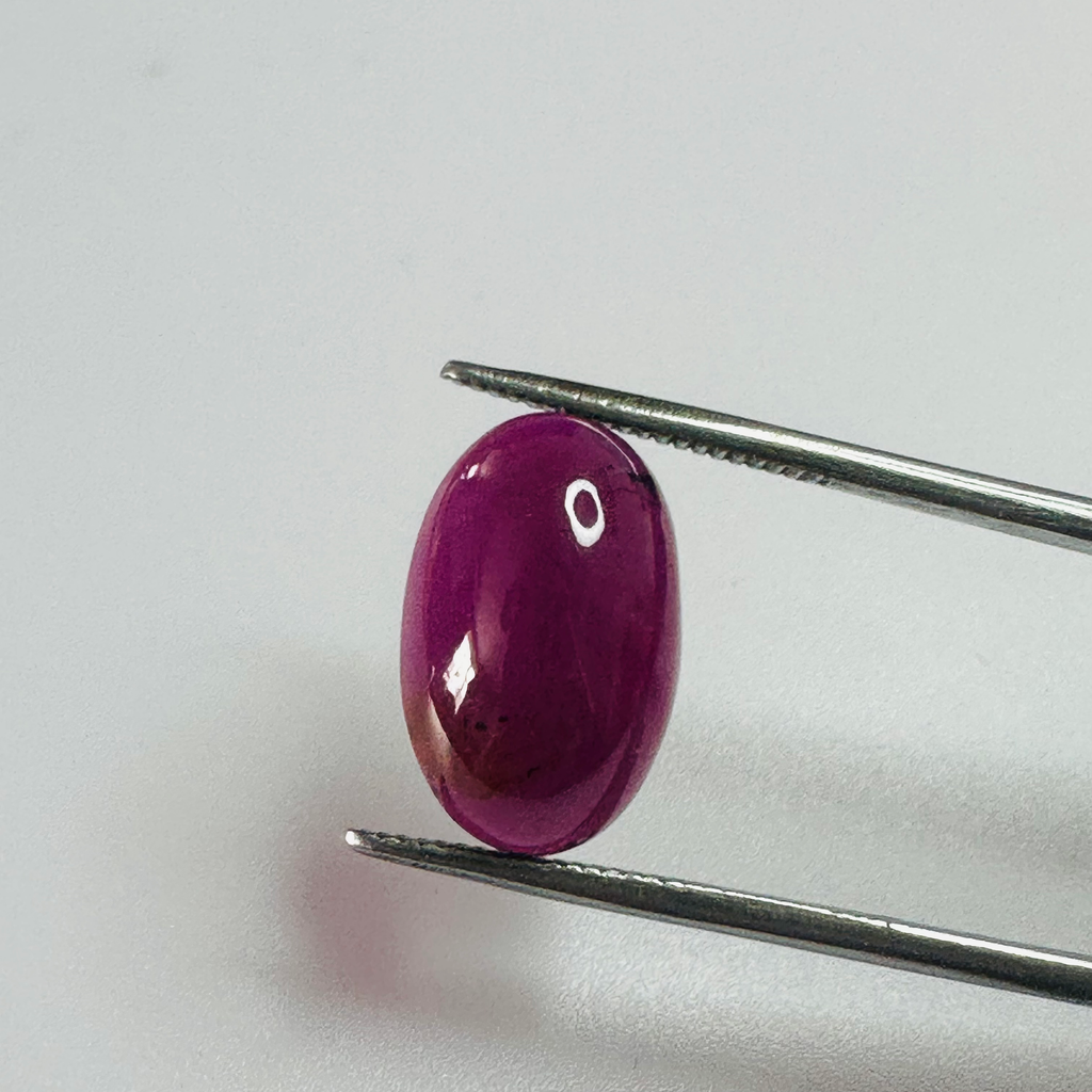 GARNET OVAL CAB 14.5MMX9MM  6.87CTS image 2