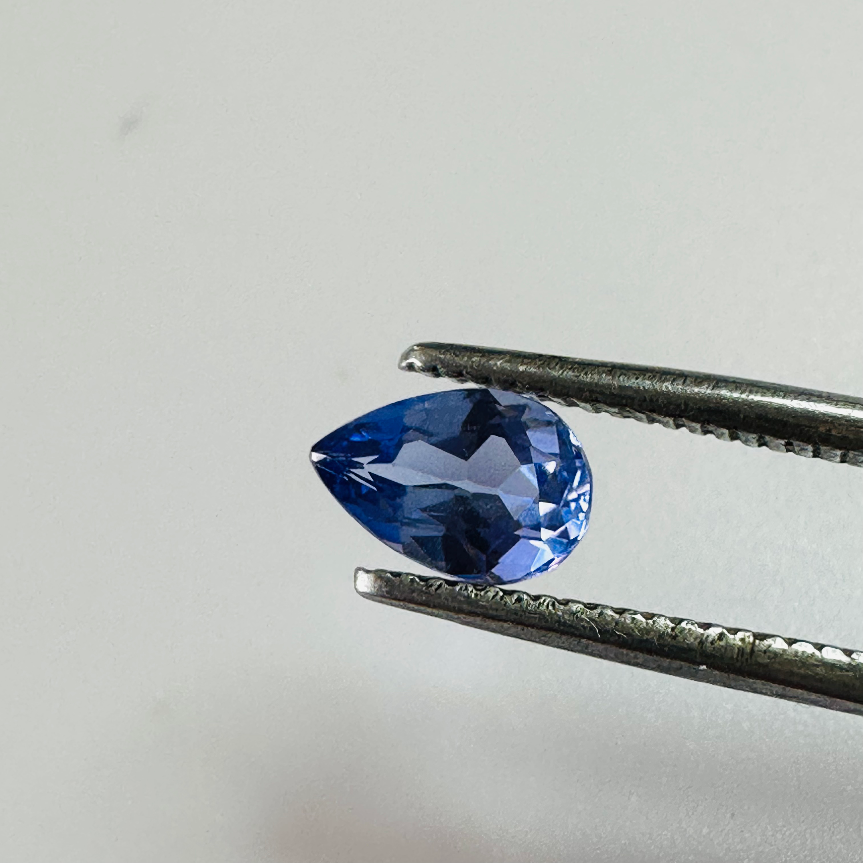 TANZANITE DROP 6.8MMX4.5MM  0.56CTS image 2