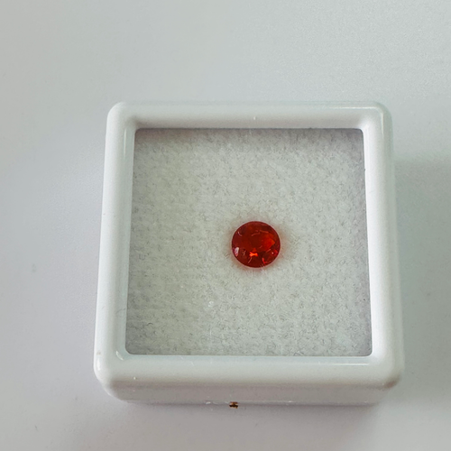 FIRE OPAL ROUND 4.8MM ROUND  0.26CTS image 1