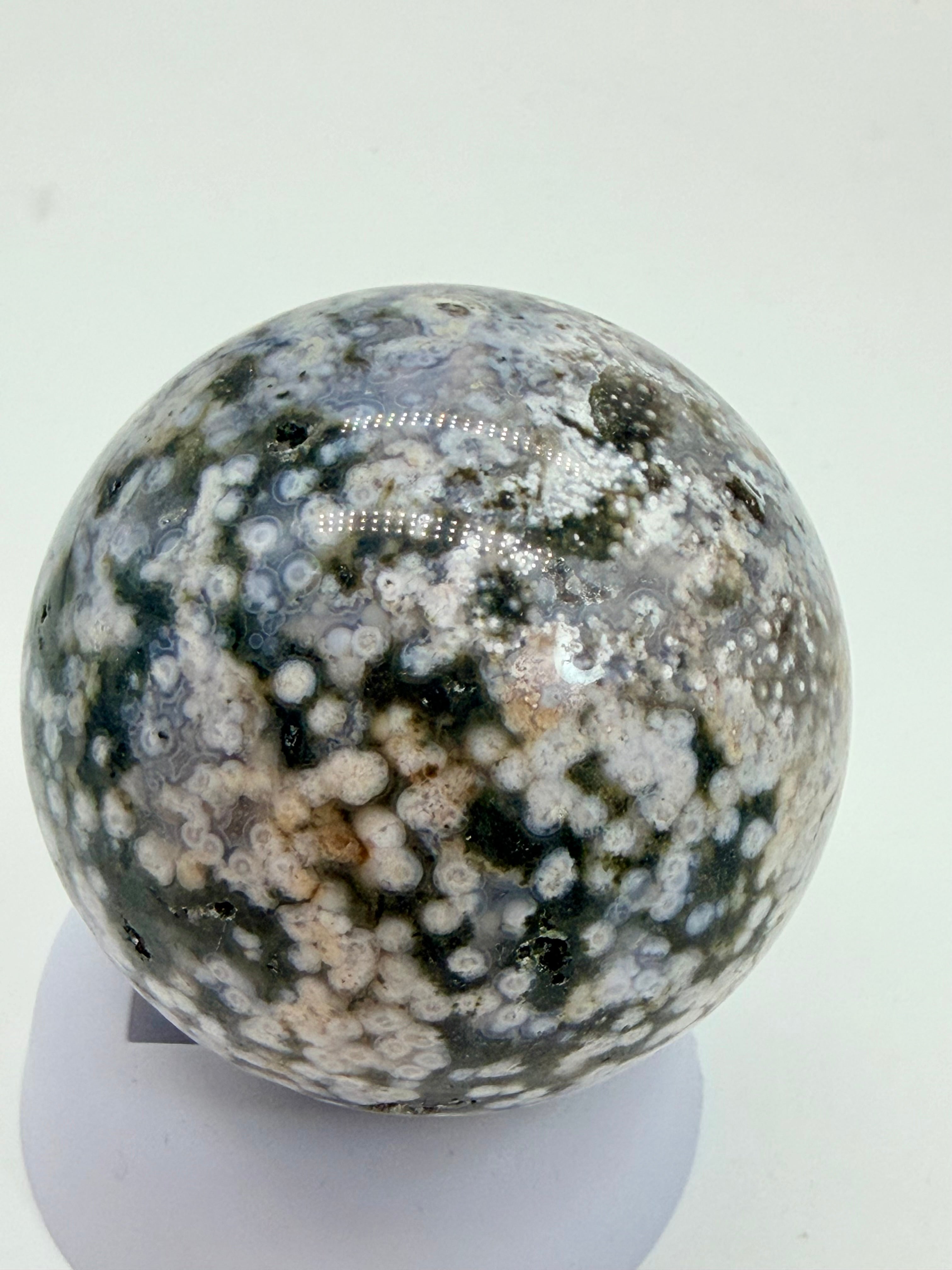 Ocean Jasper Sphere 6cm natural stone image 4