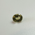 TOURMALINE YELLOW OVAL 5.8MMX4.8MM  0.55CTS image 0