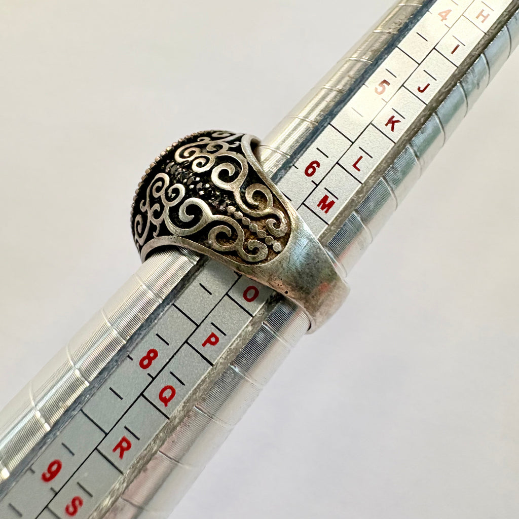 Men's Star of David & King Solomon's Seal 925 Sterling Silver Ring image 5