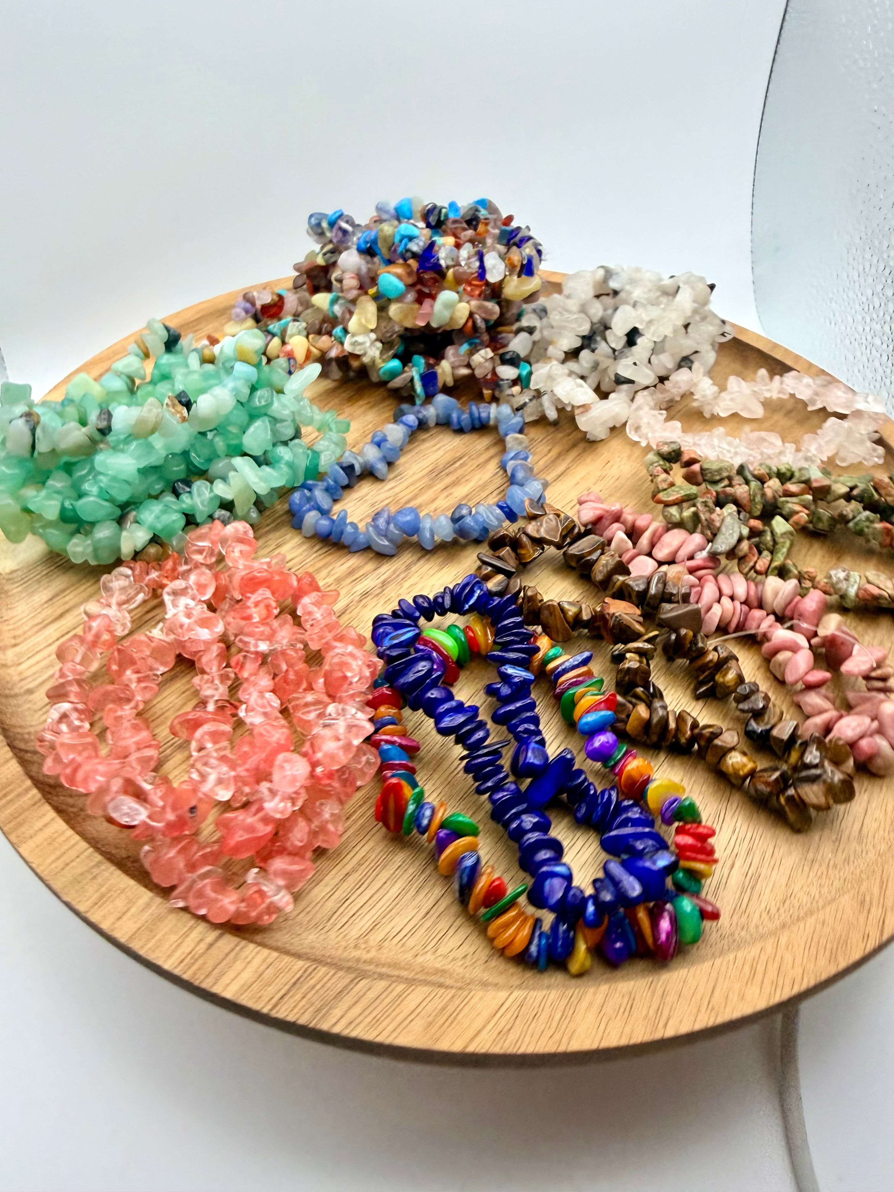 Gemstone stretchy bracelets (hand selected)| image 5