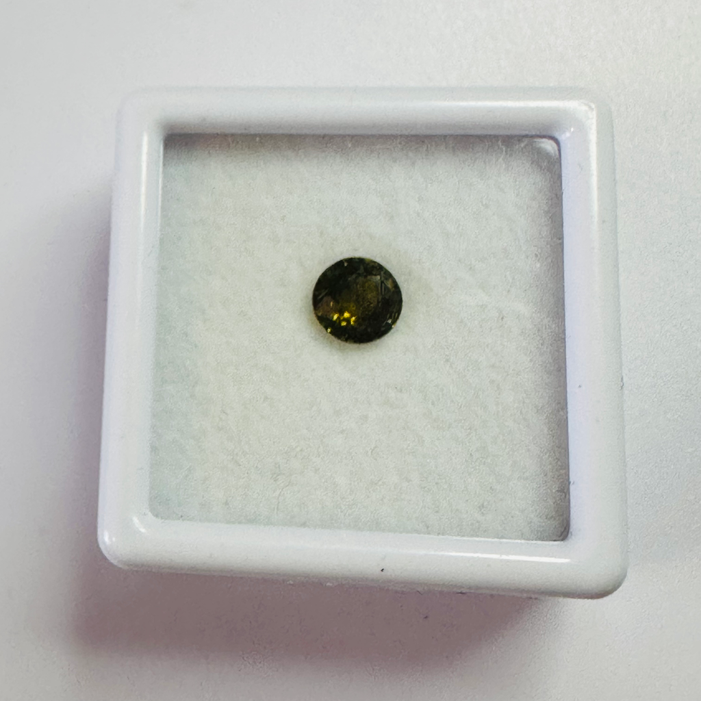 TOURMALINE GREEN ROUND 5.1MM   0.52CTS image 2