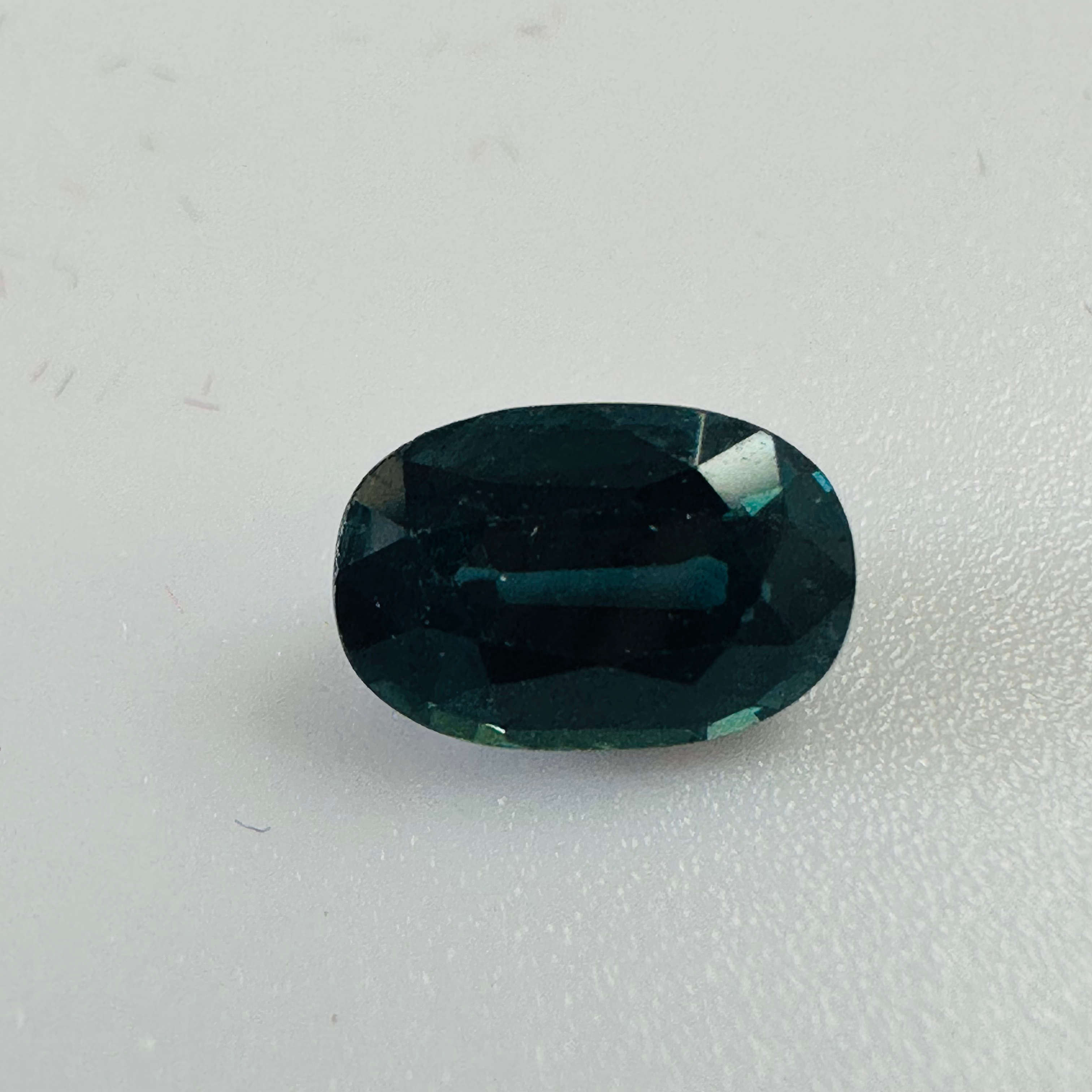 TOURMALINE BLUE  8MM X 6MM. 1.00CTS image 1