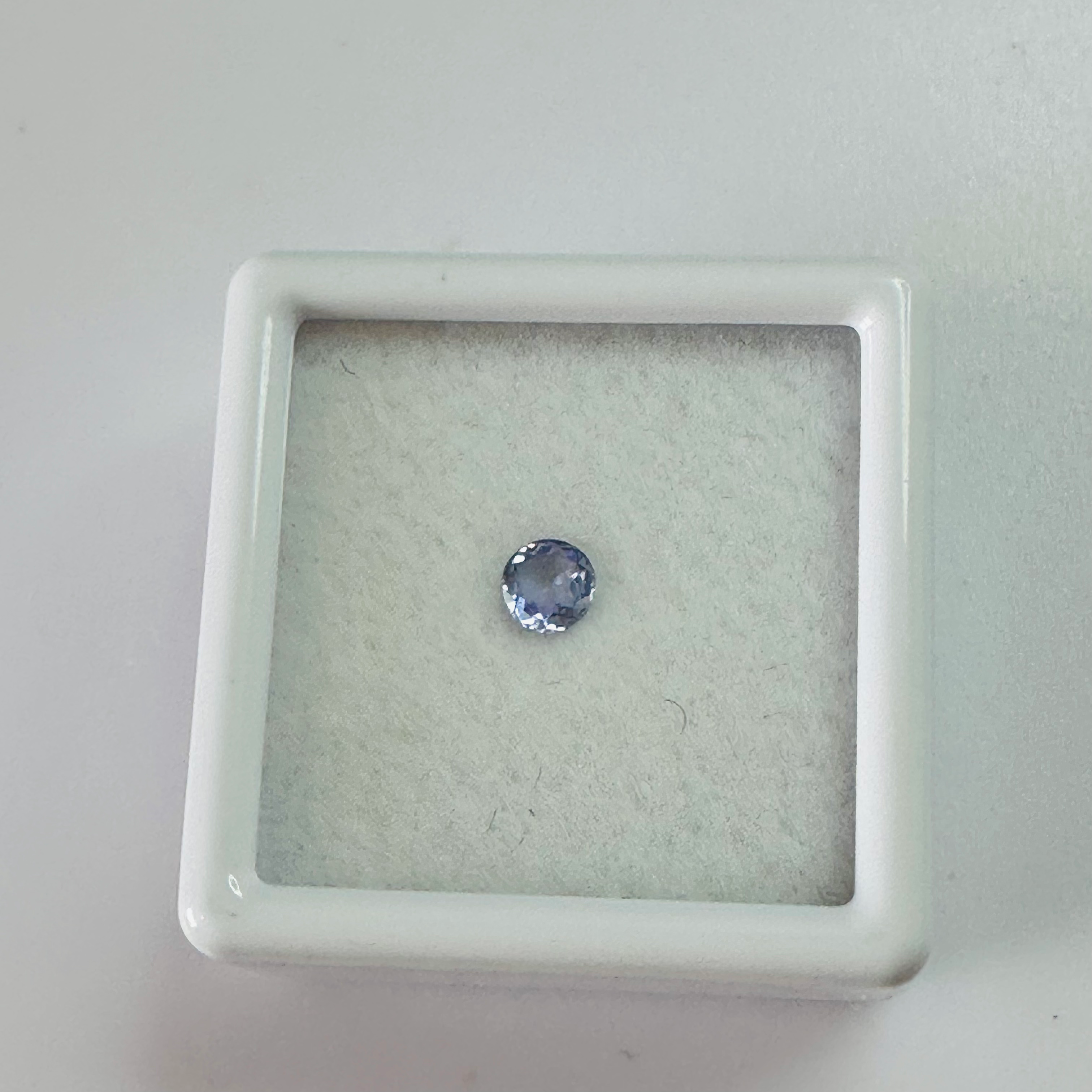 TANZANITE ROUND. 3.7MM  0.20CTS image 1