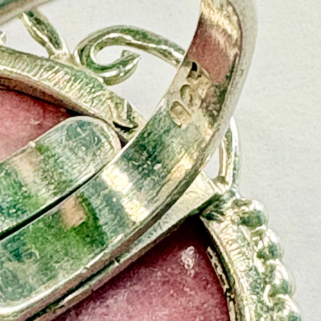 Sterling Silver Rhodochrosite Ring N image 4