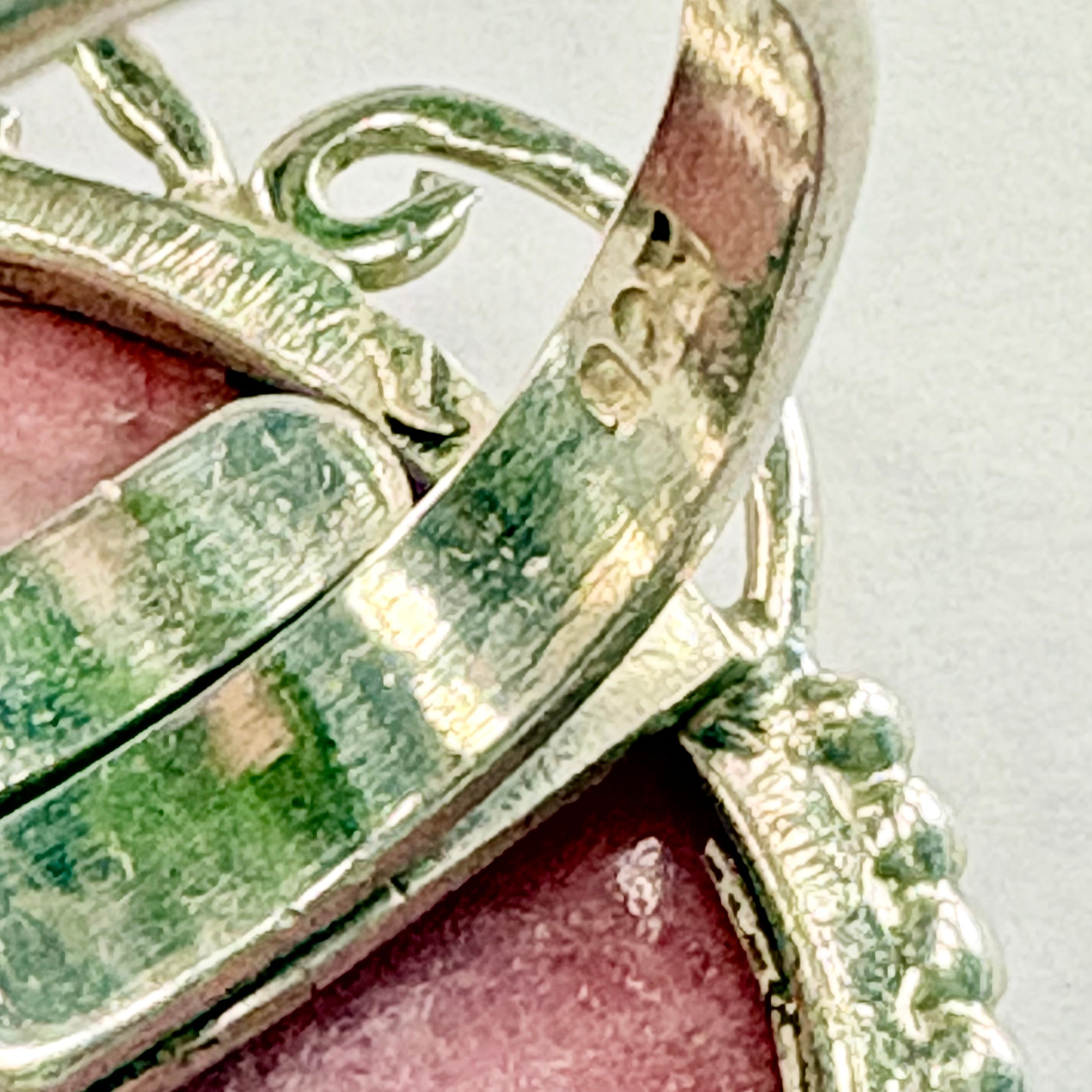 Sterling Silver Rhodochrosite Ring N image 4