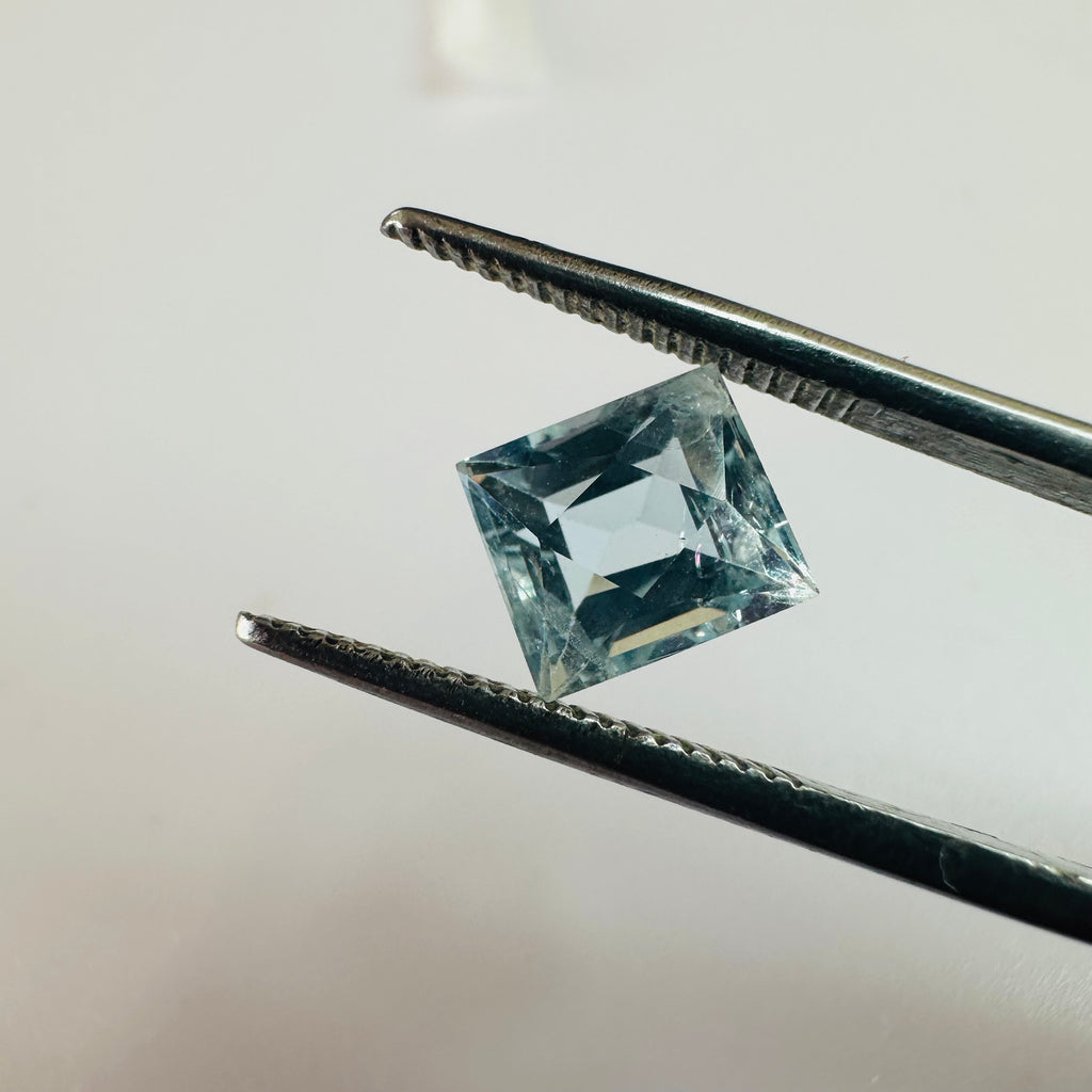 AQUAMARINE FRENCH CUT  7MX6.2MM 1.44CTS image 4