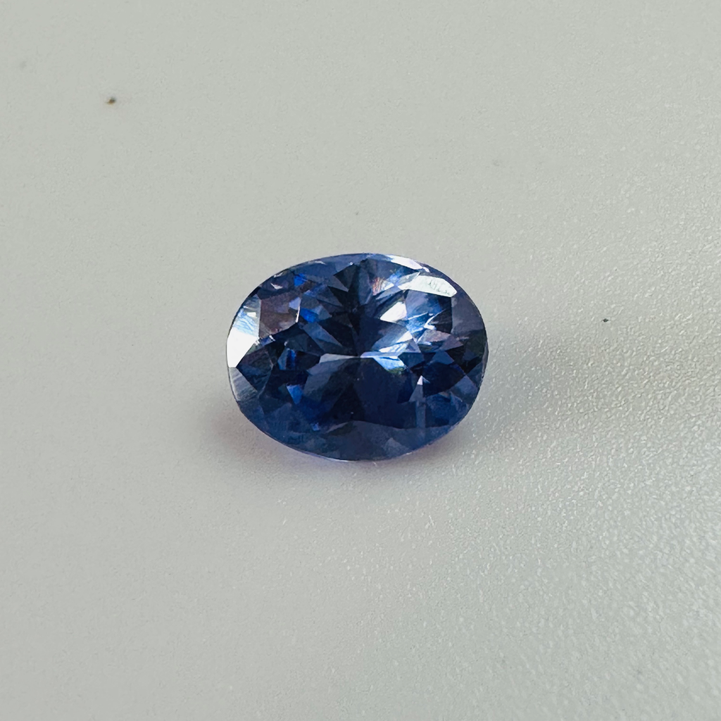 TANZANITE OVAL 7.4MMX6MM  1.73CTS image 0