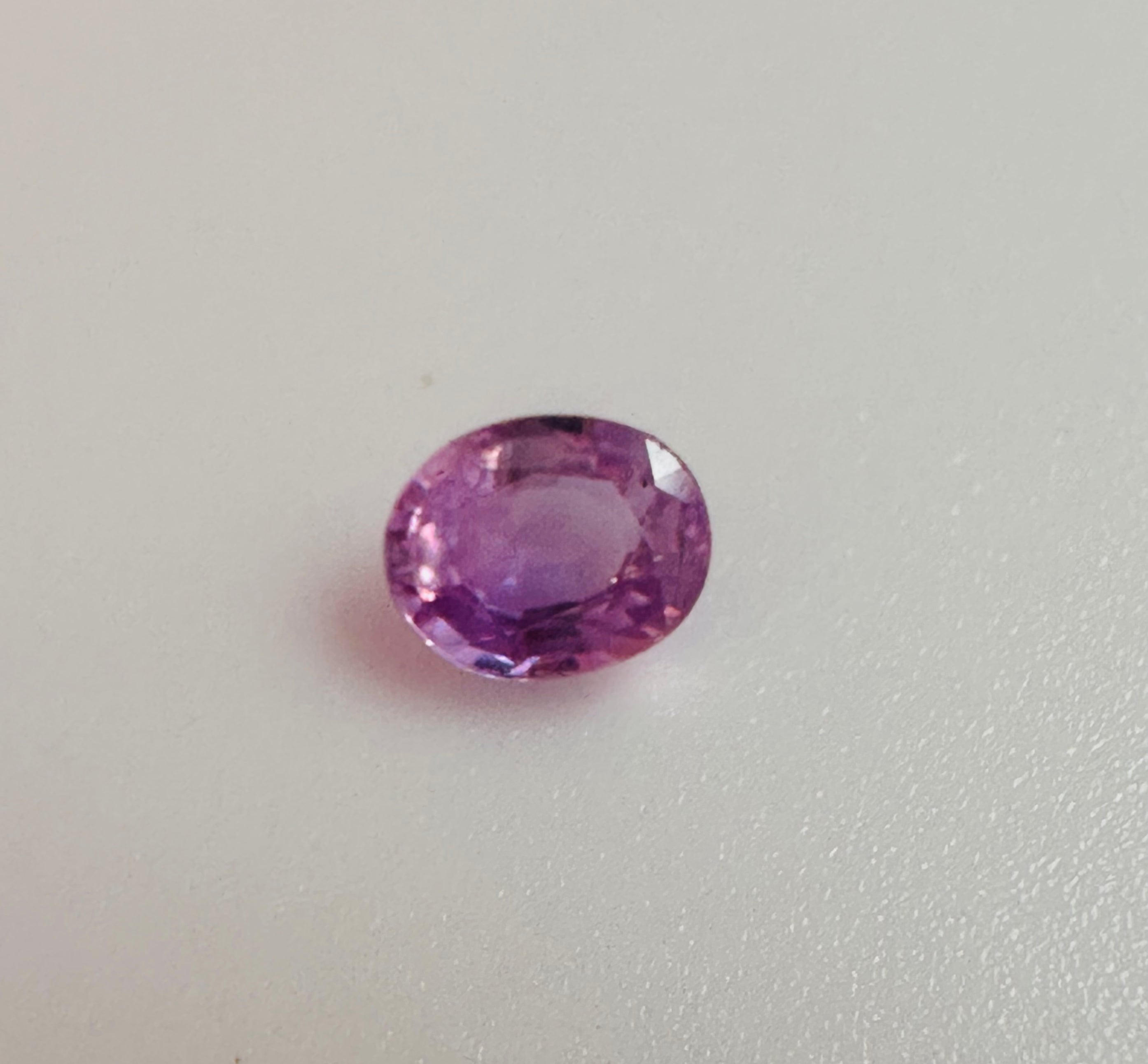PINK SAPPHIRE OVAL 4.4MM X 3.6MM 0.29 CTS image 0