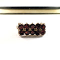 9ct yellow gold Hessonite Garnet Ring O image 0