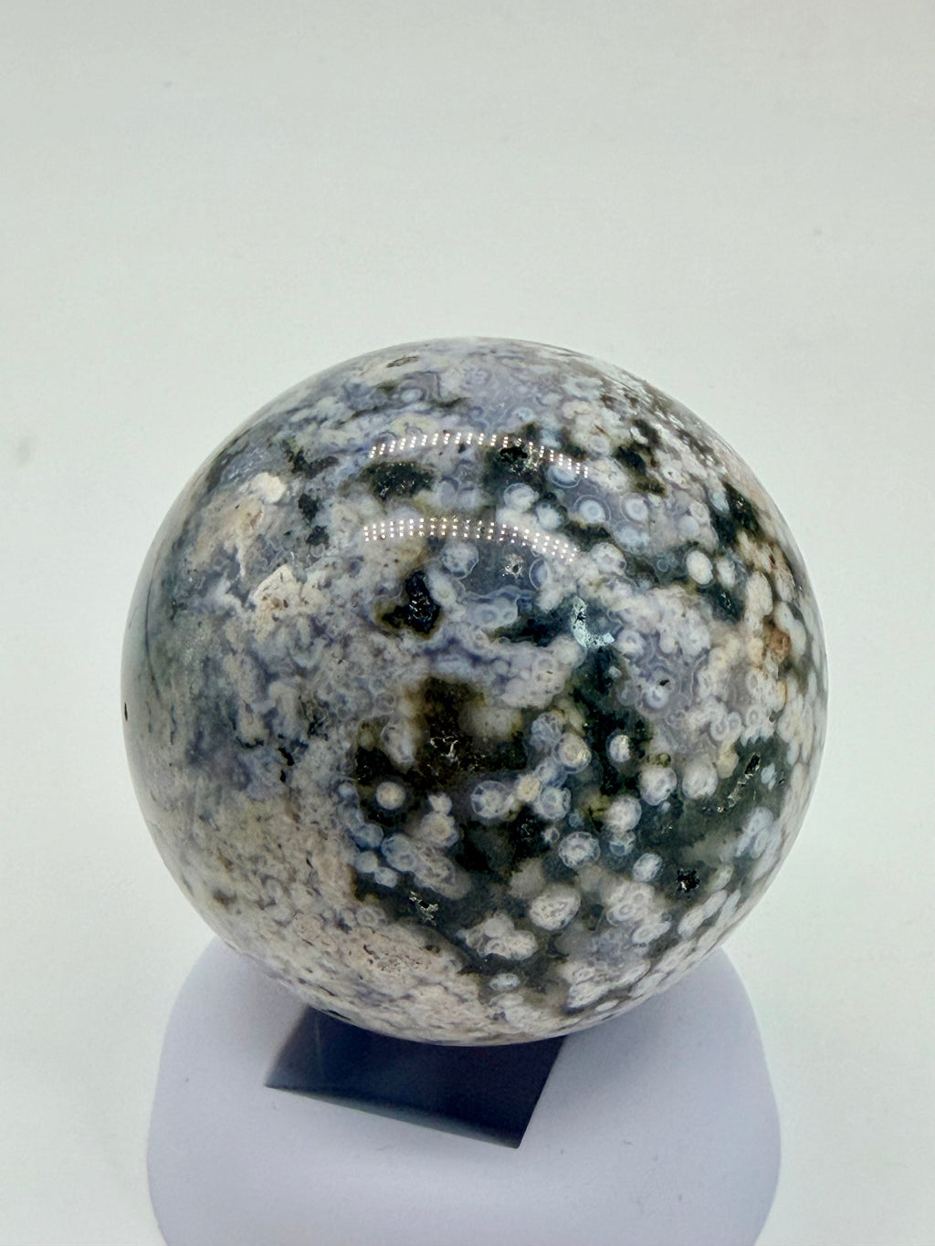 Ocean Jasper Sphere 6cm natural stone image 2